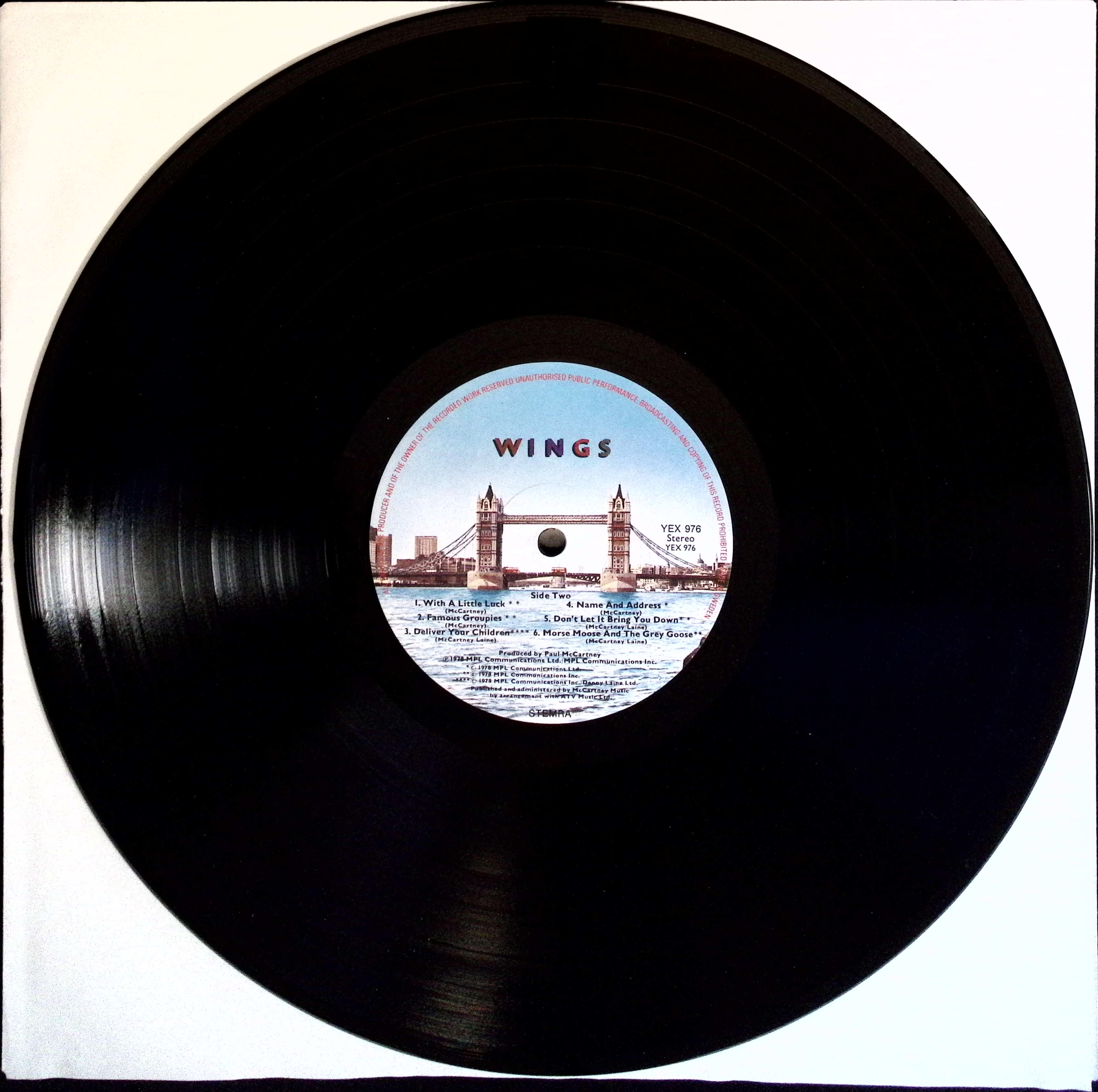 Wings - London Town (Sweden)