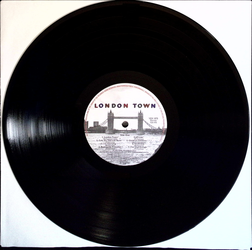 Wings - London Town (Sweden)