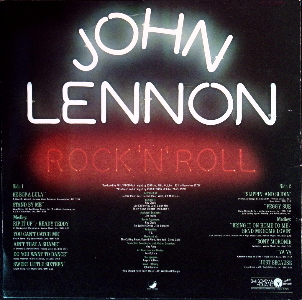 John Lennon - Rock 'n' Roll Music (Netherlands)