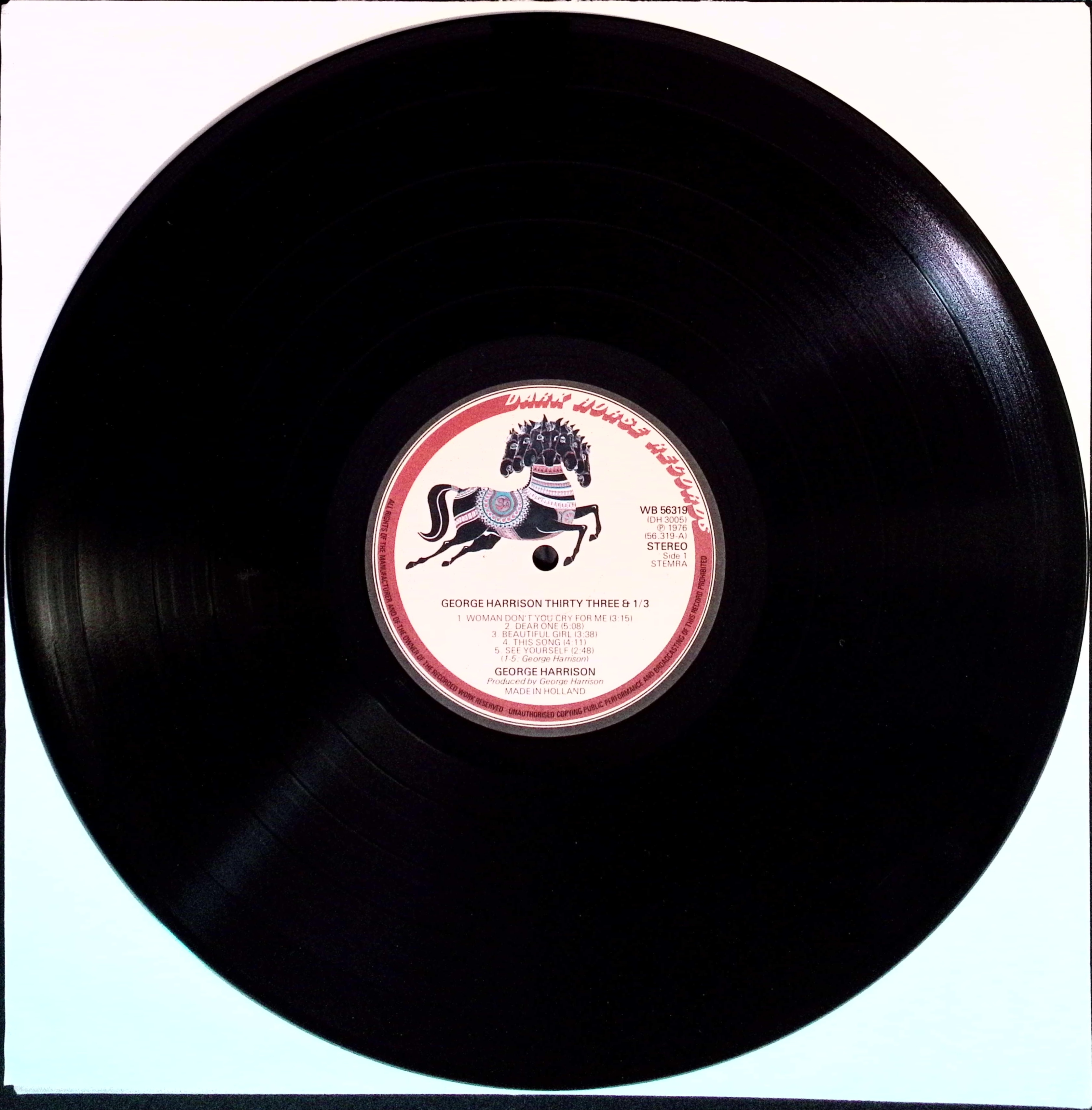 George Harrison - Thirty Three & 1/3 (Netherlands)