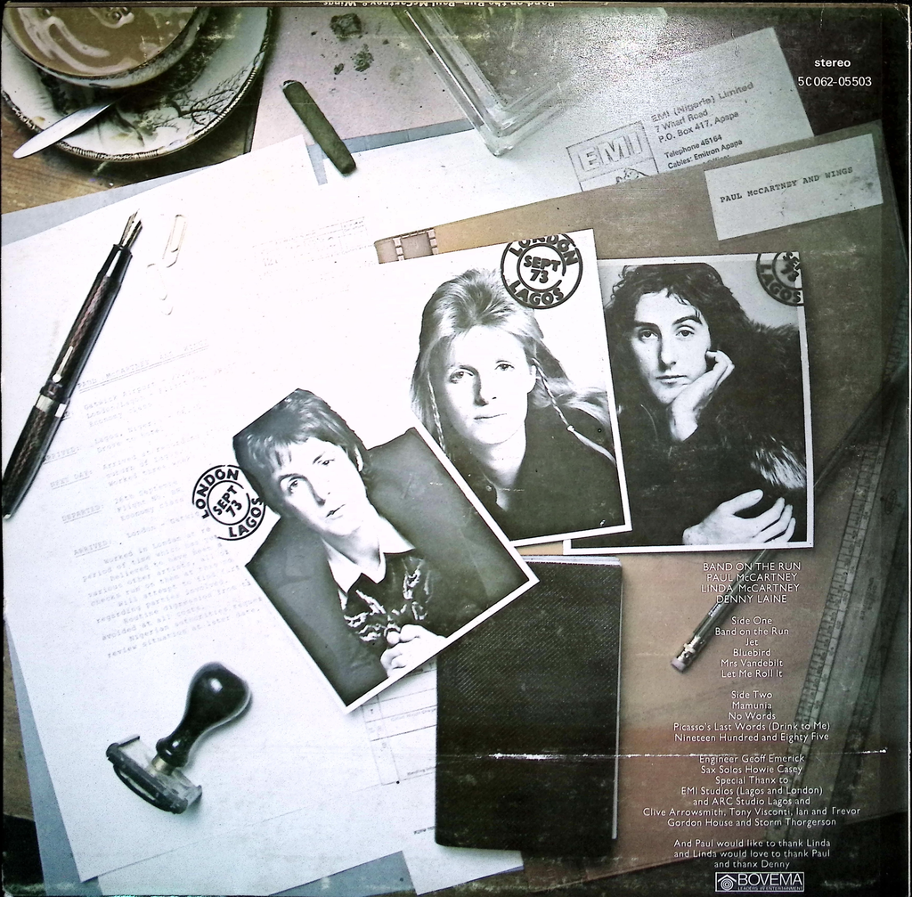 Wings - Band on The Run   (Netherlands)