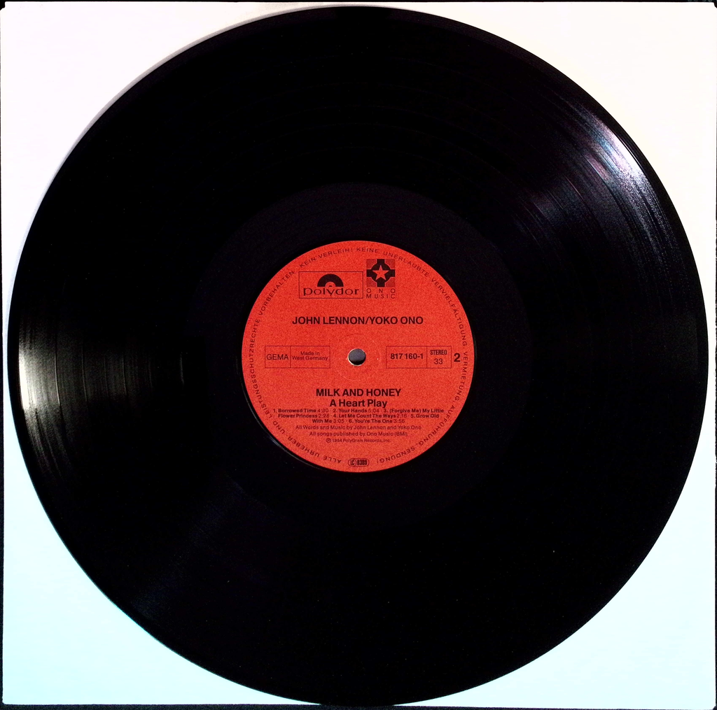 John Lennon - Milk And Honey (Germany)