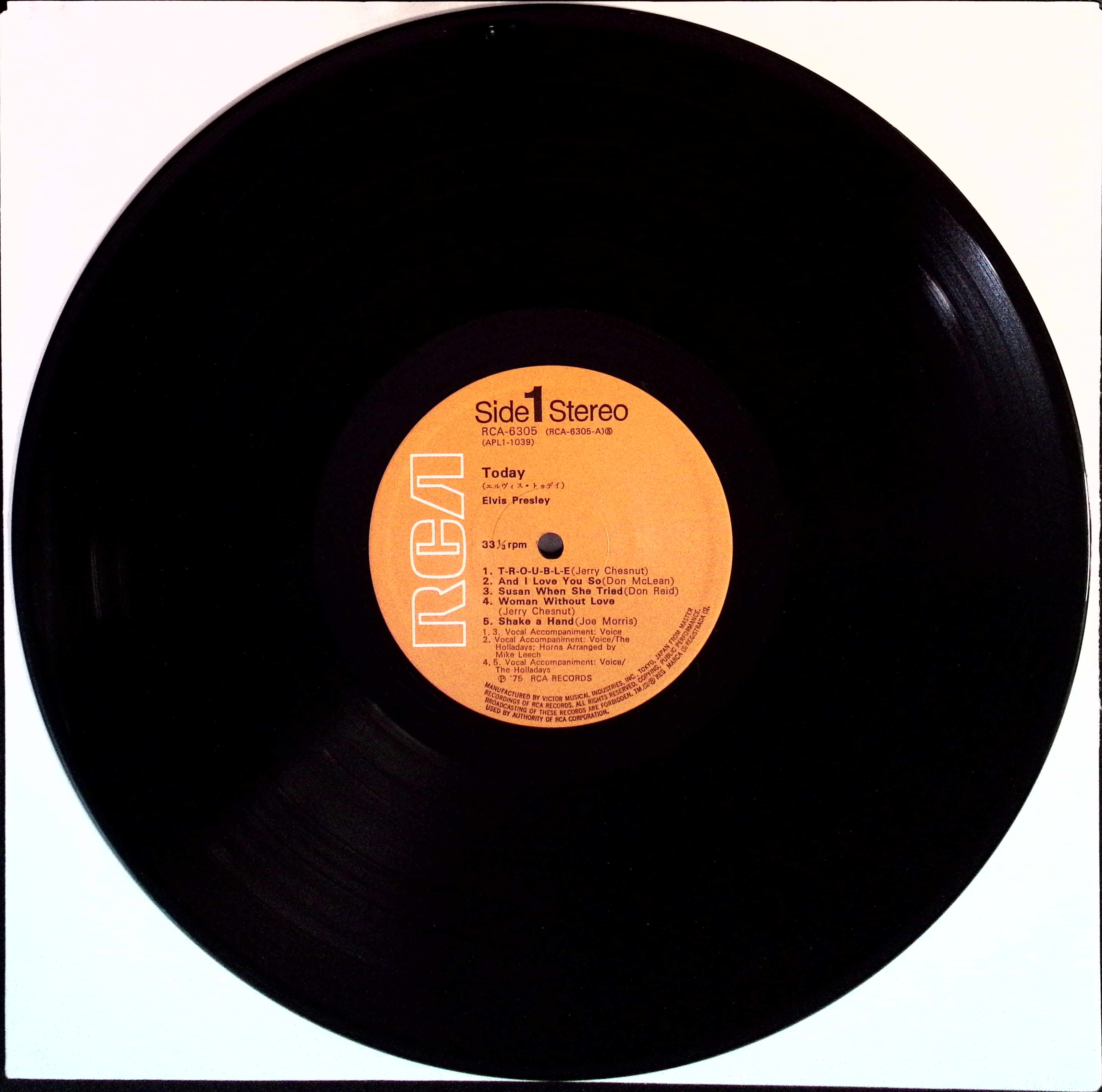 Elvis - Today (Japan)