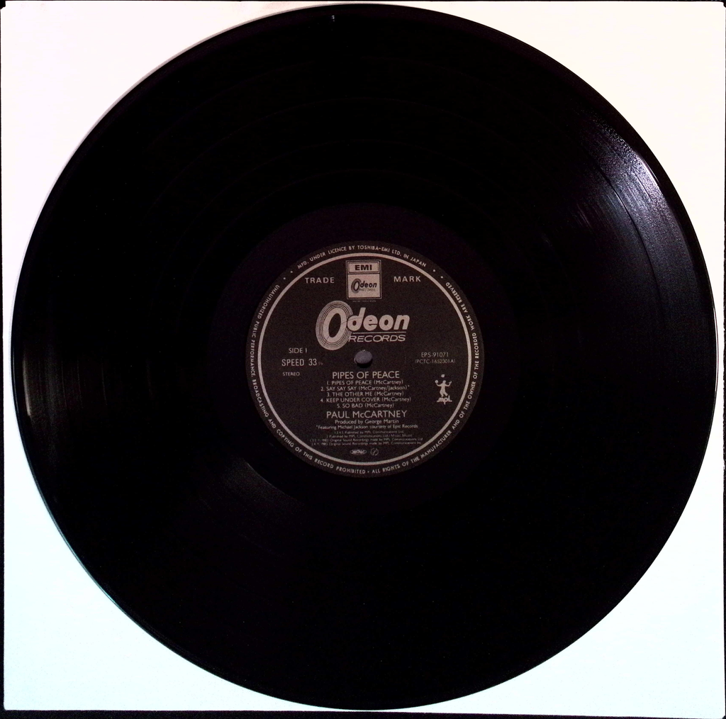 Paul Mccartney - Pipes of Peace (Japan)