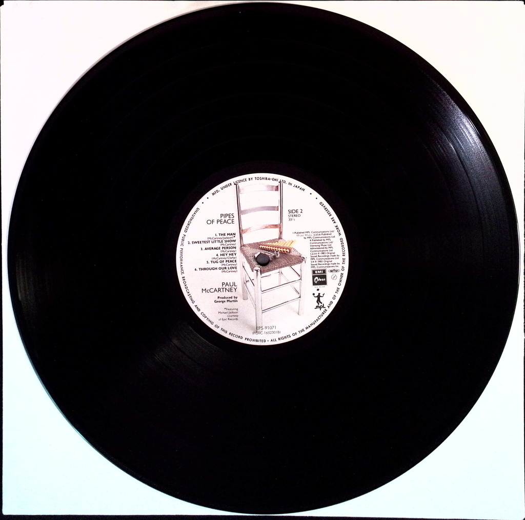 Paul Mccartney - Pipes of Peace (Japan)