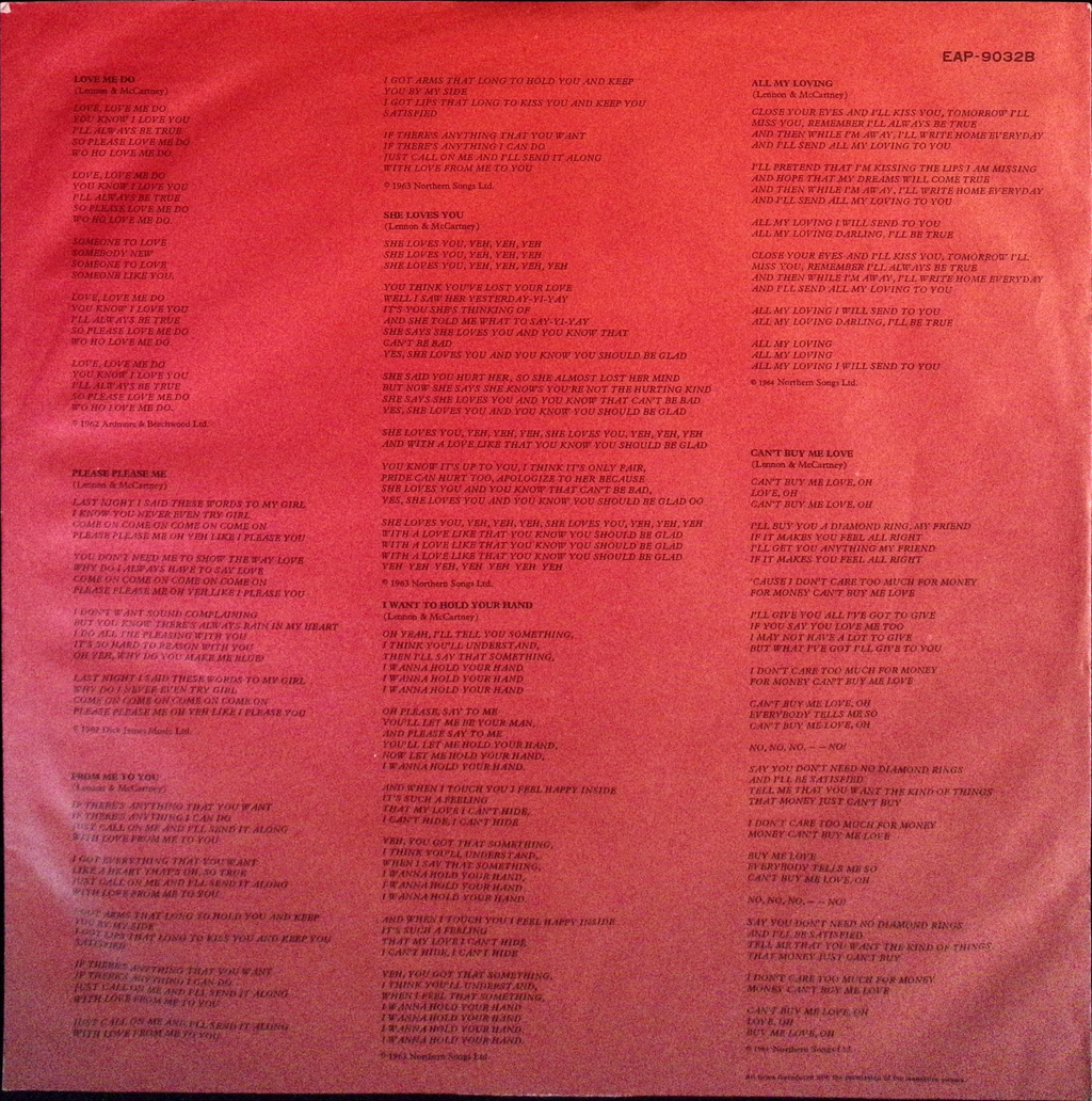 The Beatles - 1962-1966 (Japan)