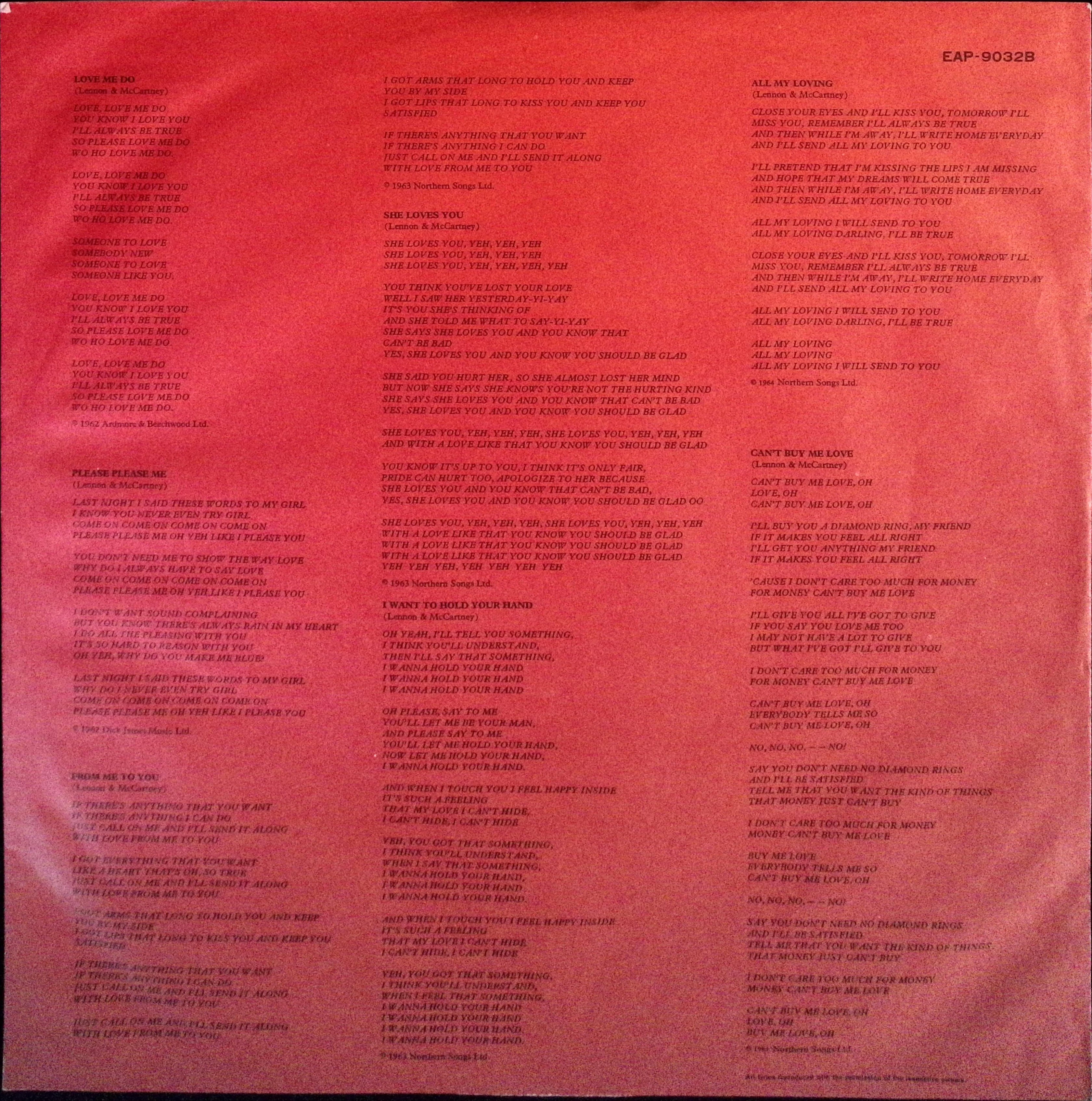 The Beatles - 1962-1966 (Japan)