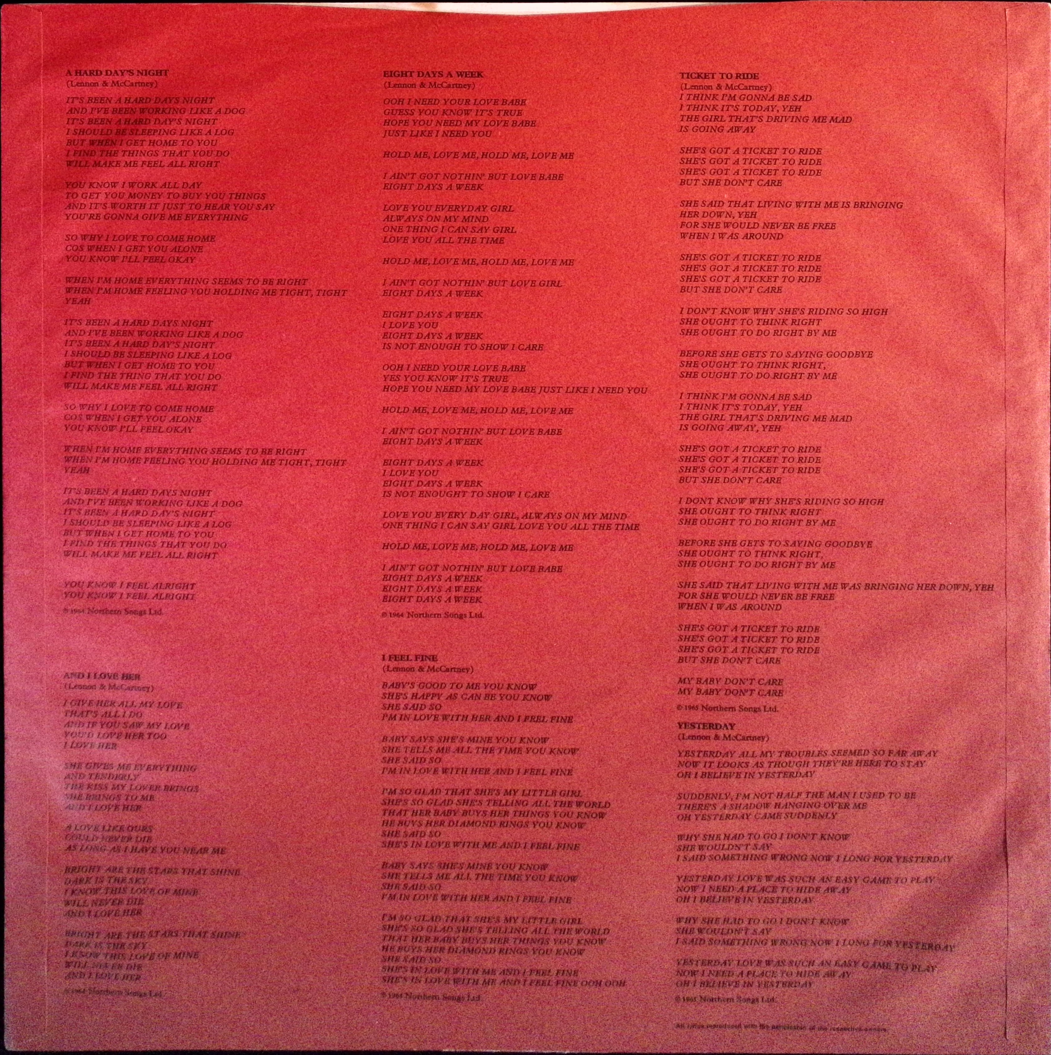 The Beatles - 1962-1966 (Japan)