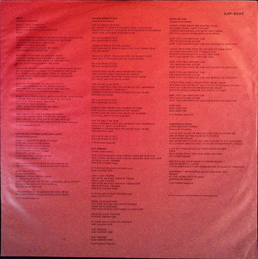 The Beatles - 1962-1966 (Japan)