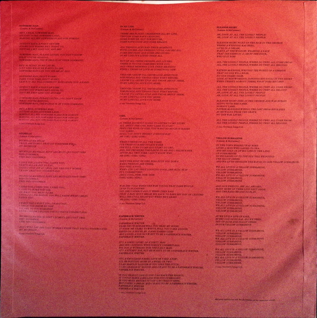 The Beatles - 1962-1966 (Japan)