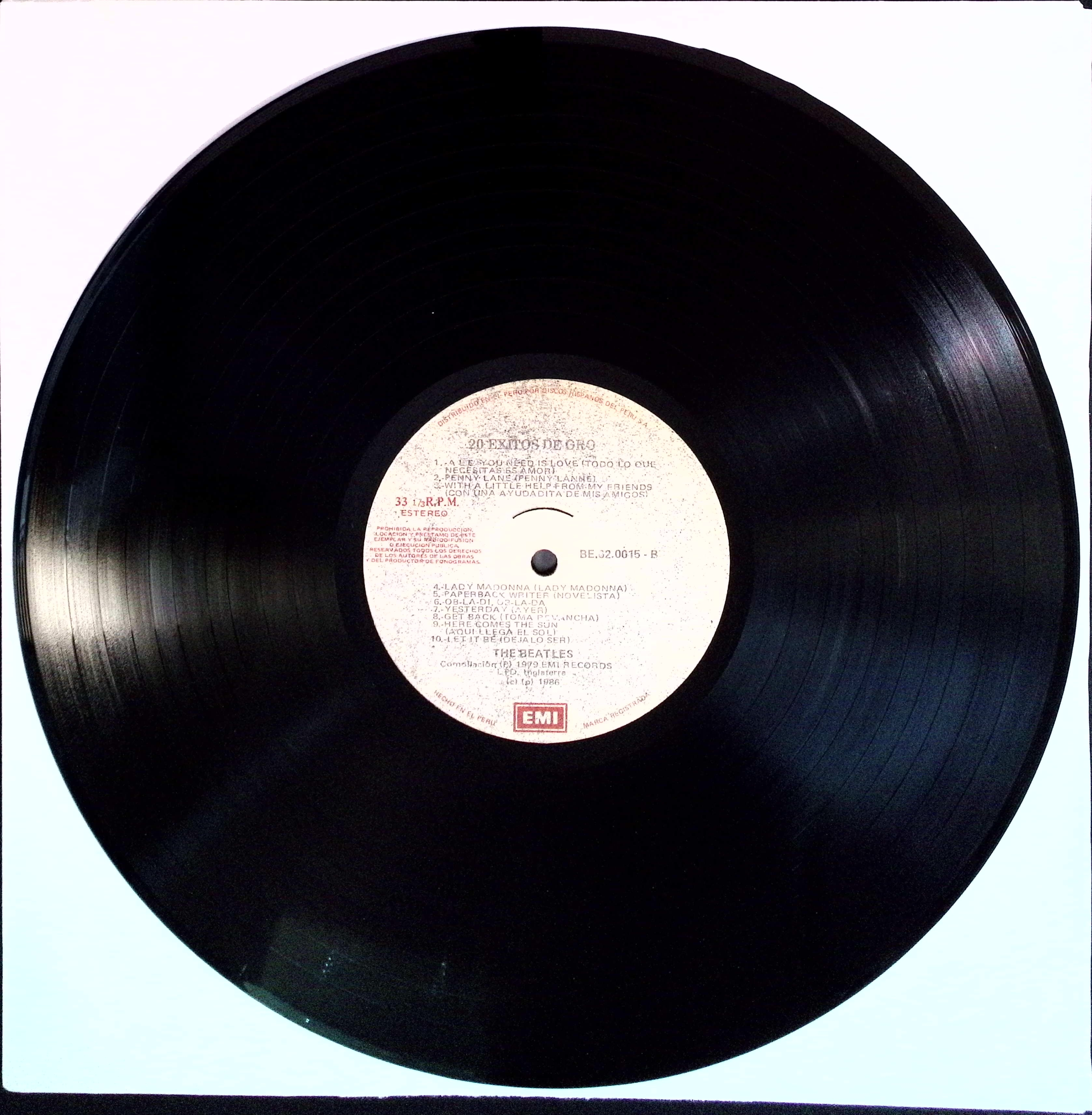 The Beatles - 20 Exitos de Oro (Peru)