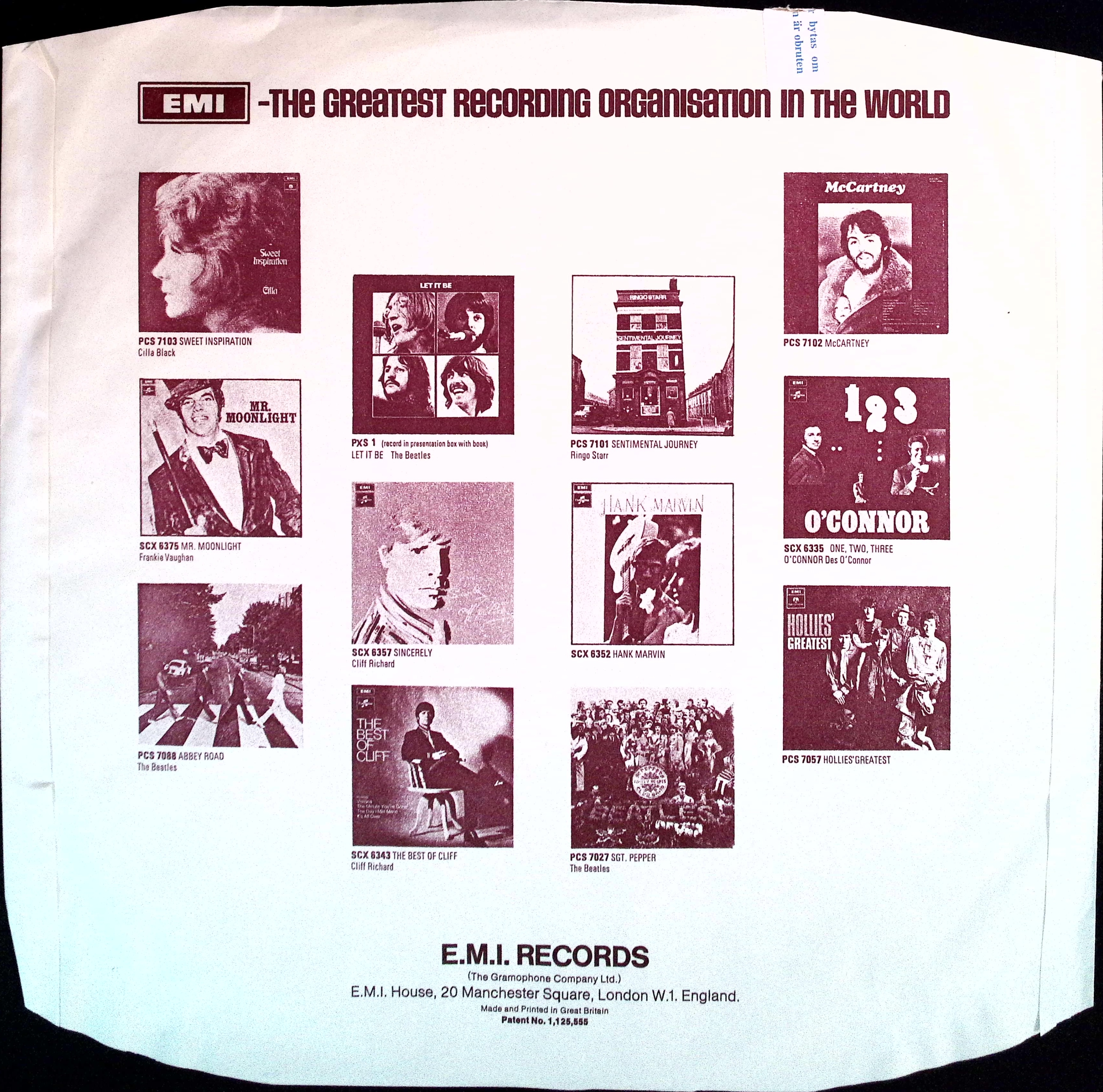 The Beatles - A Hard Day's Night (UK)