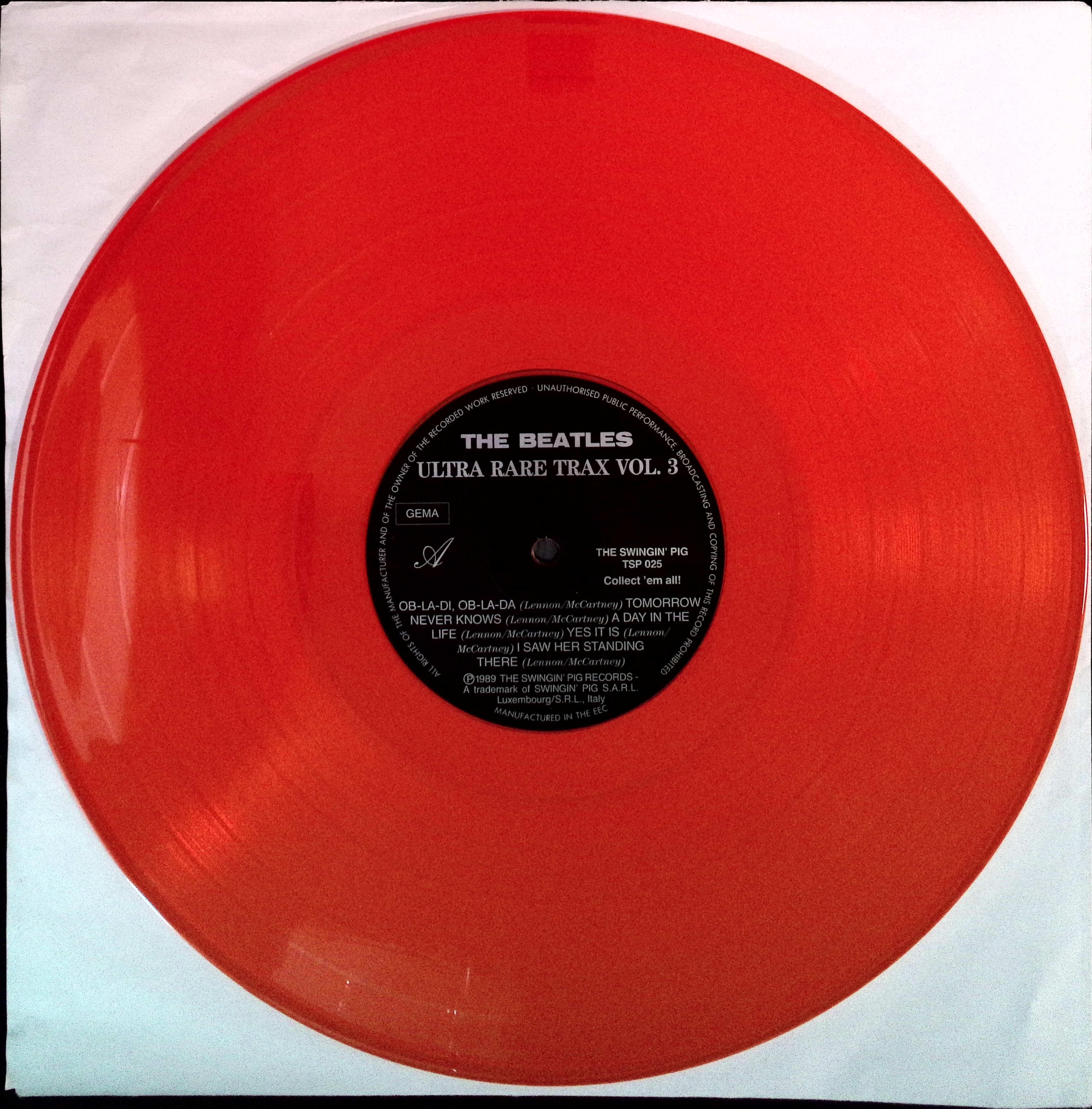 The Beatles - Ultra Rare Trax Volume. 3 (Luxembourg)