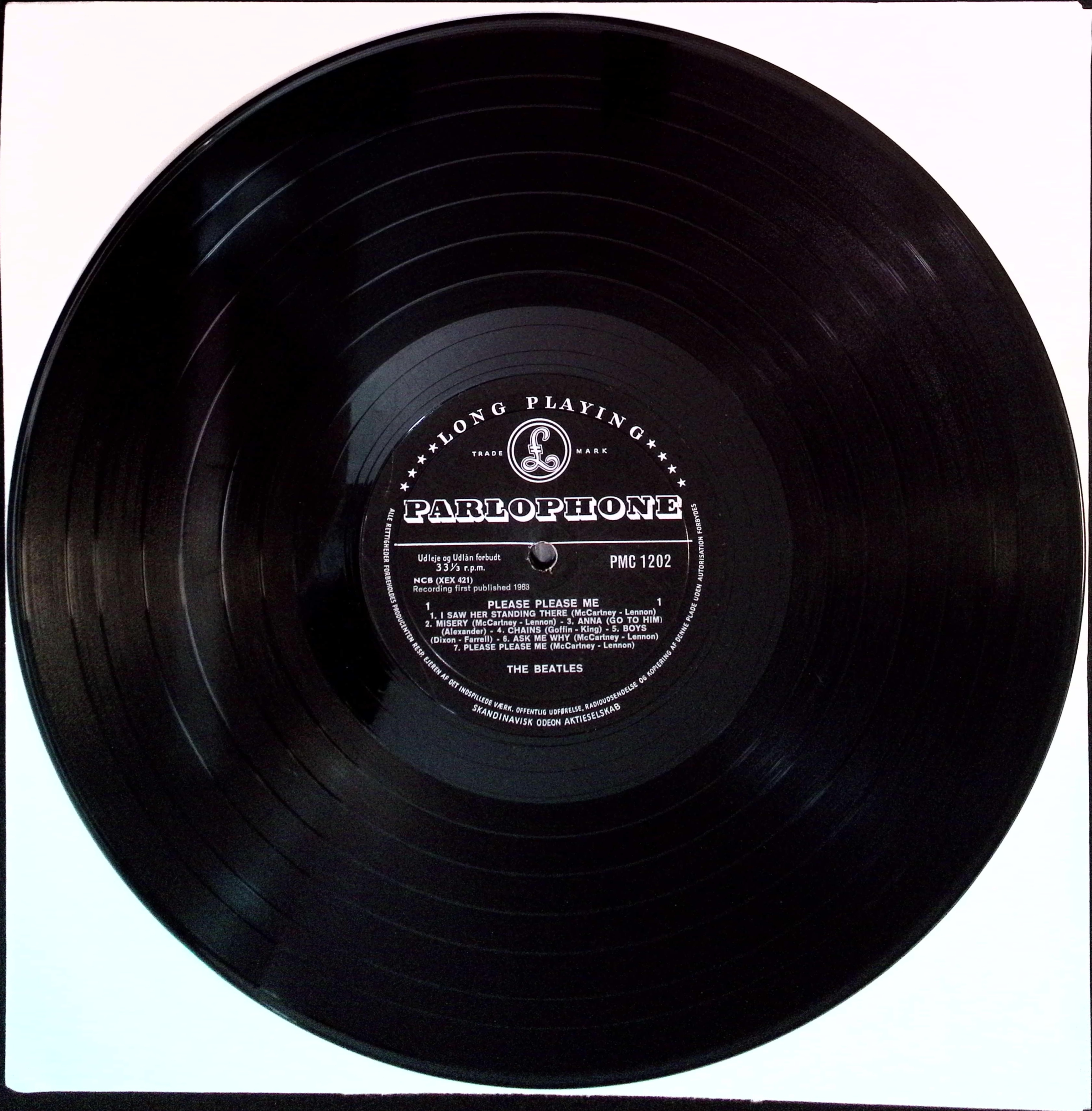 The Beatles - Please Please Me (Denmark)