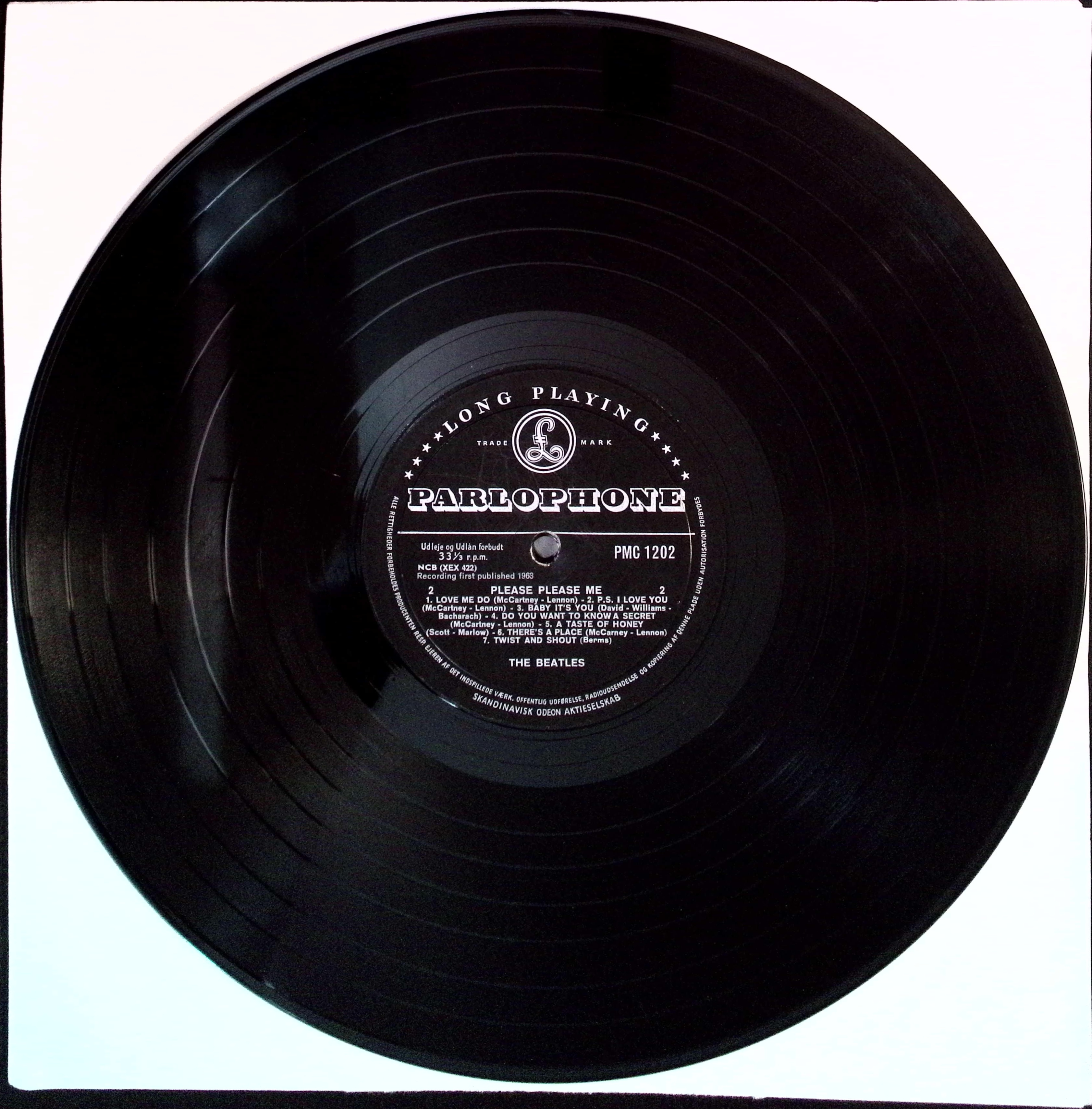 The Beatles - Please Please Me (Denmark)