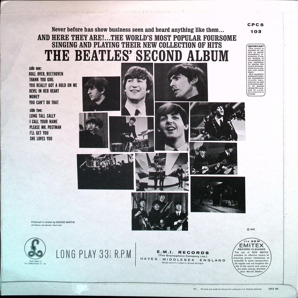 The Beatles - Second Album (Export) (UK)