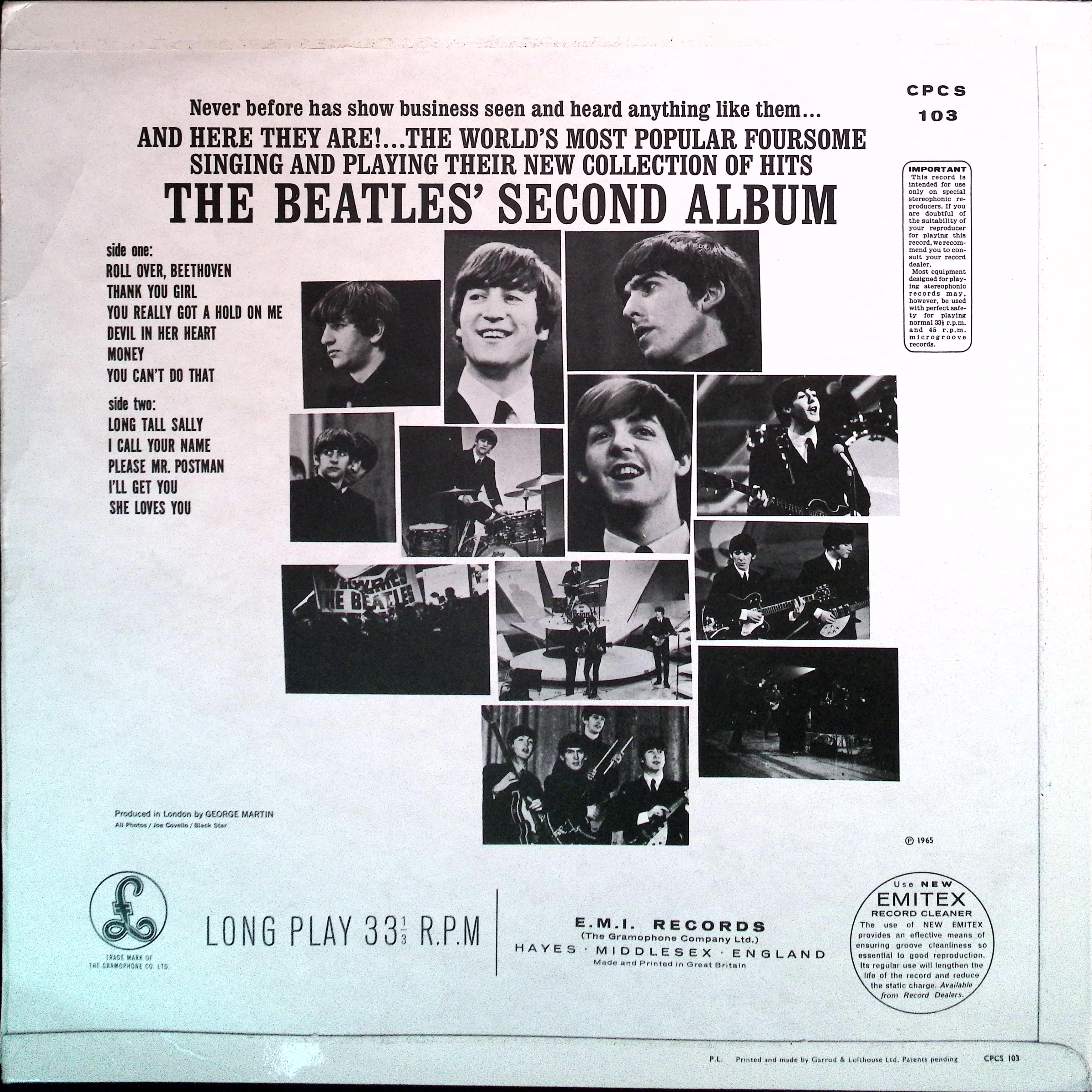 The Beatles - Second Album (Export) (UK)