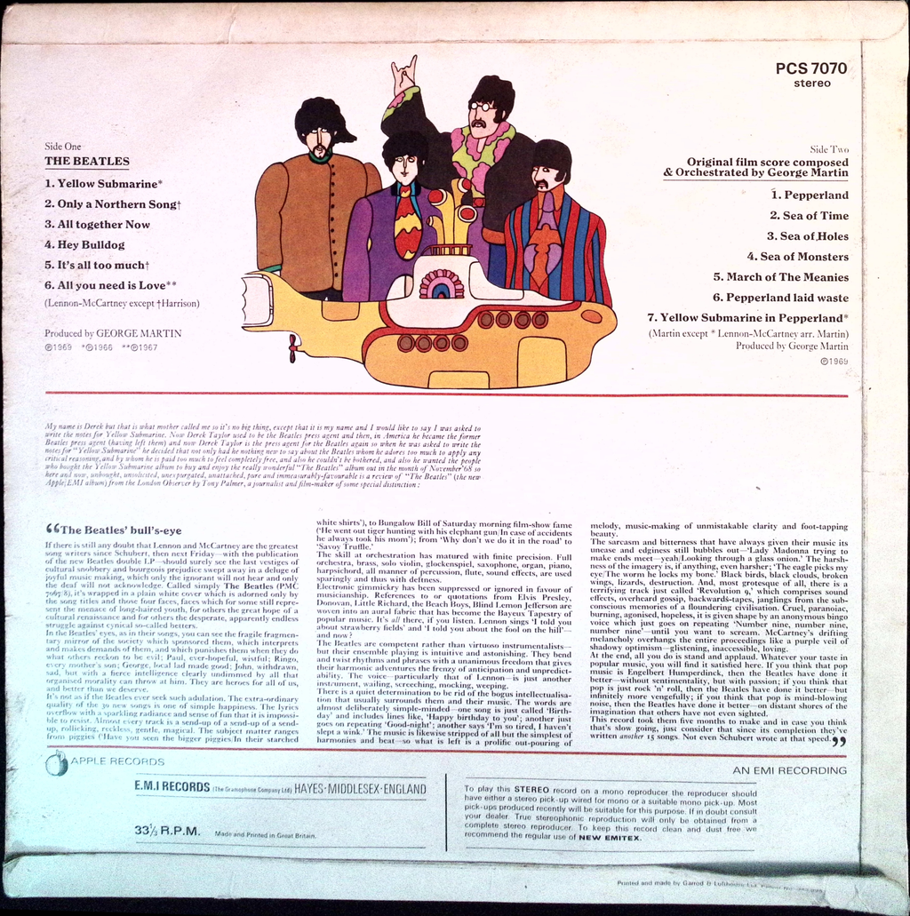 The Beatles  - Yellow Submarine (Netherlands)
