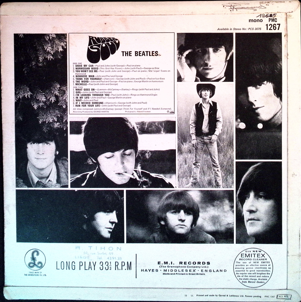 The Beatles - Rubber Soul (UK)