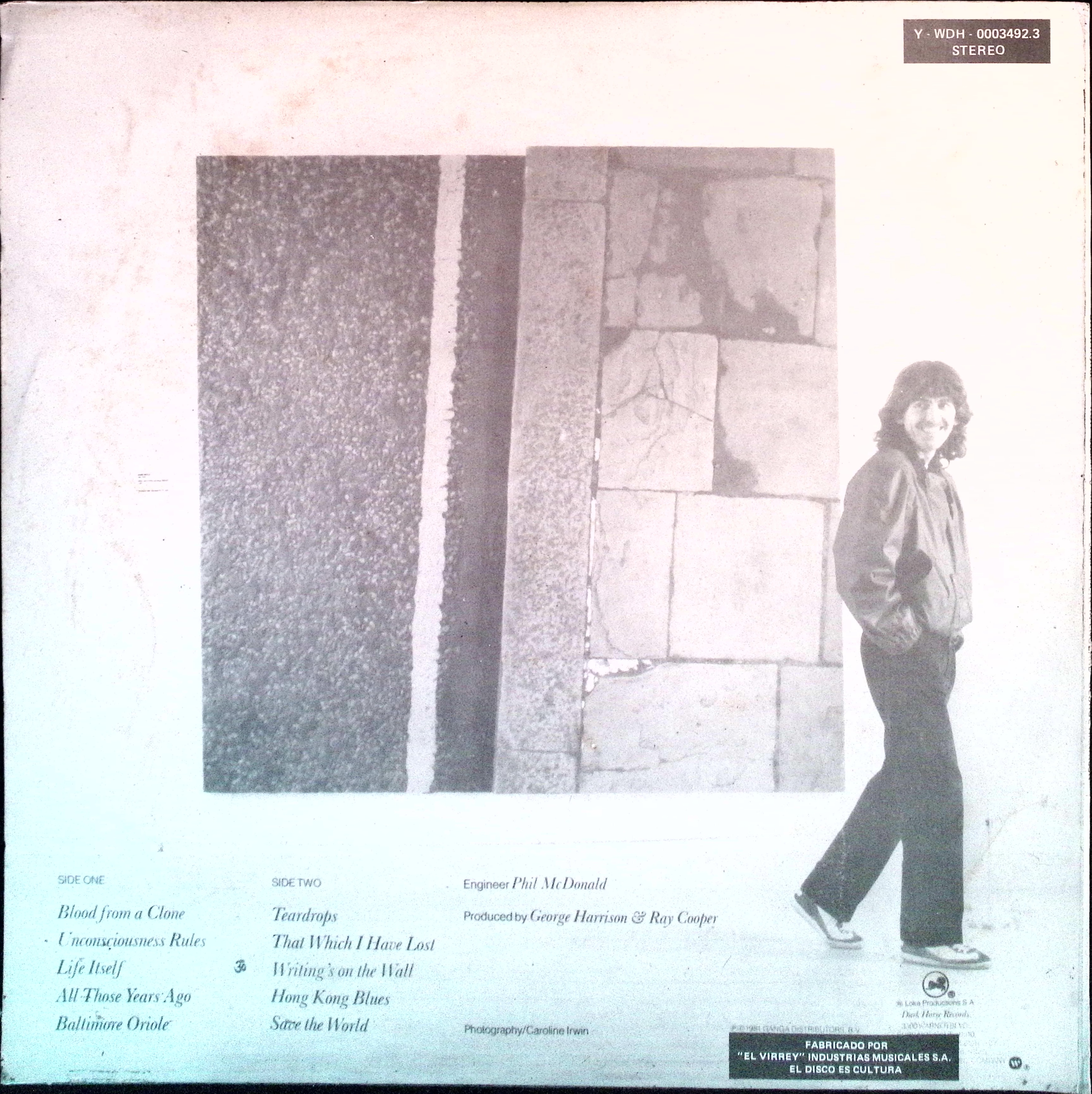 George Harrison - Somewhere In England (Peru)