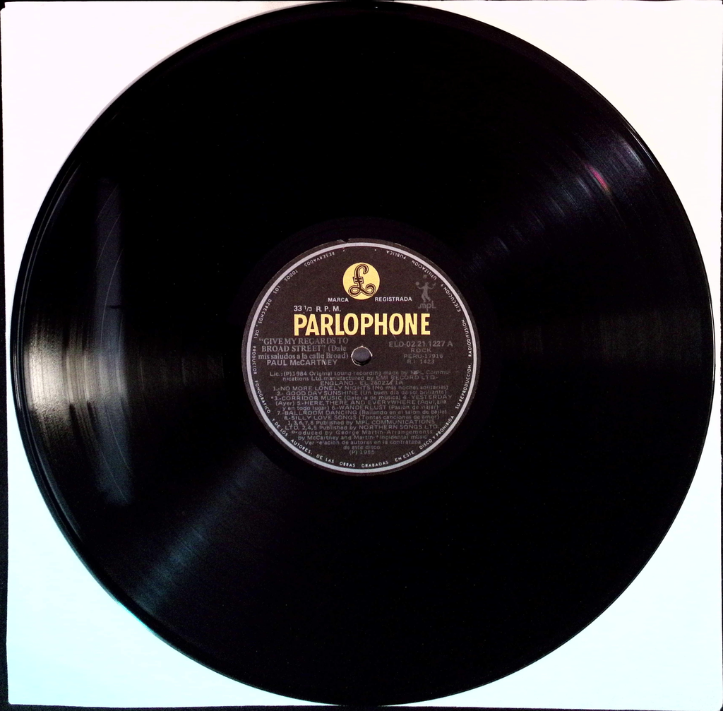 Paul Mccartney - Give My Regards To Broad Street (Peru)