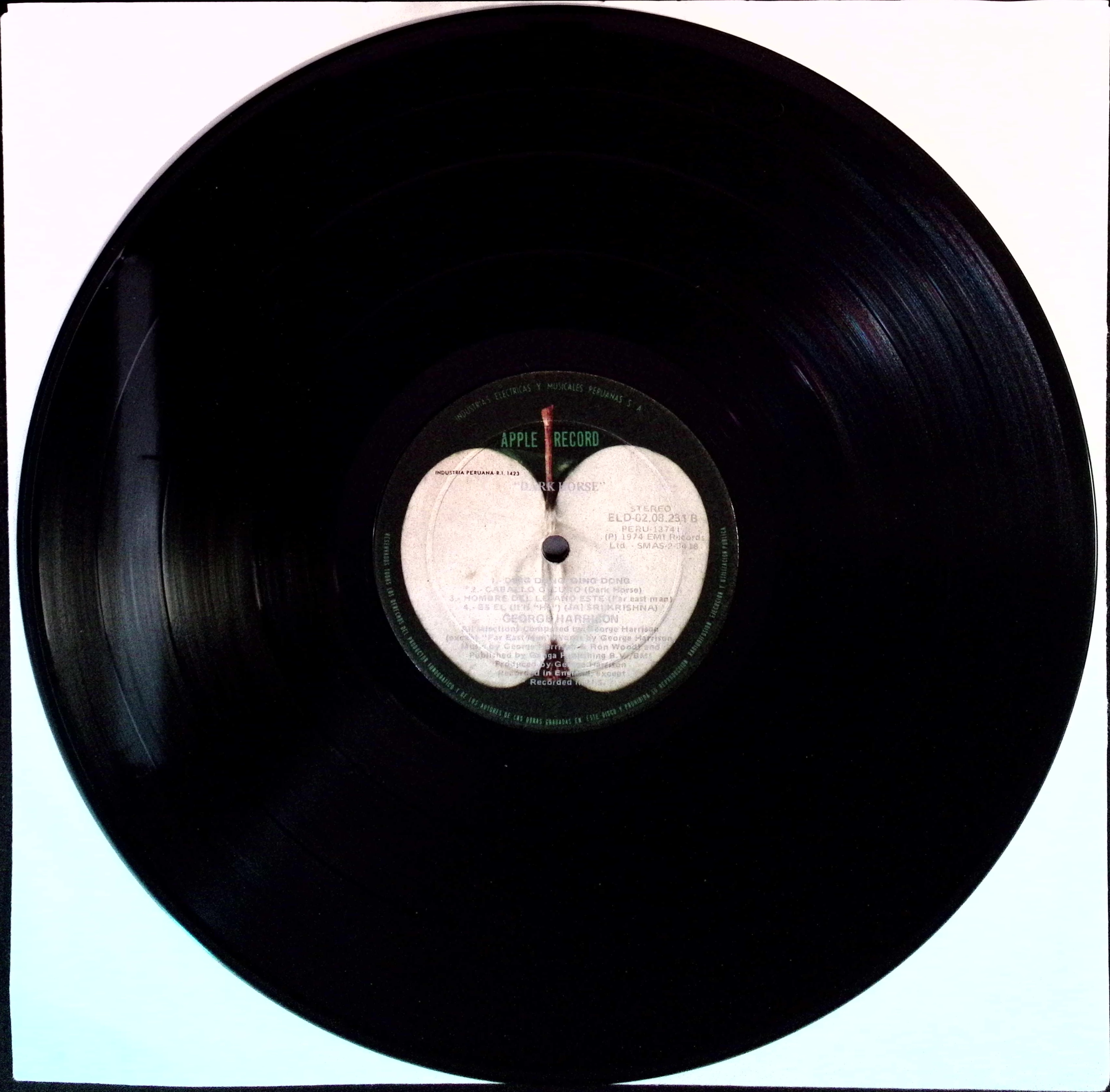 George Harrison - Dark Horse (Peru)