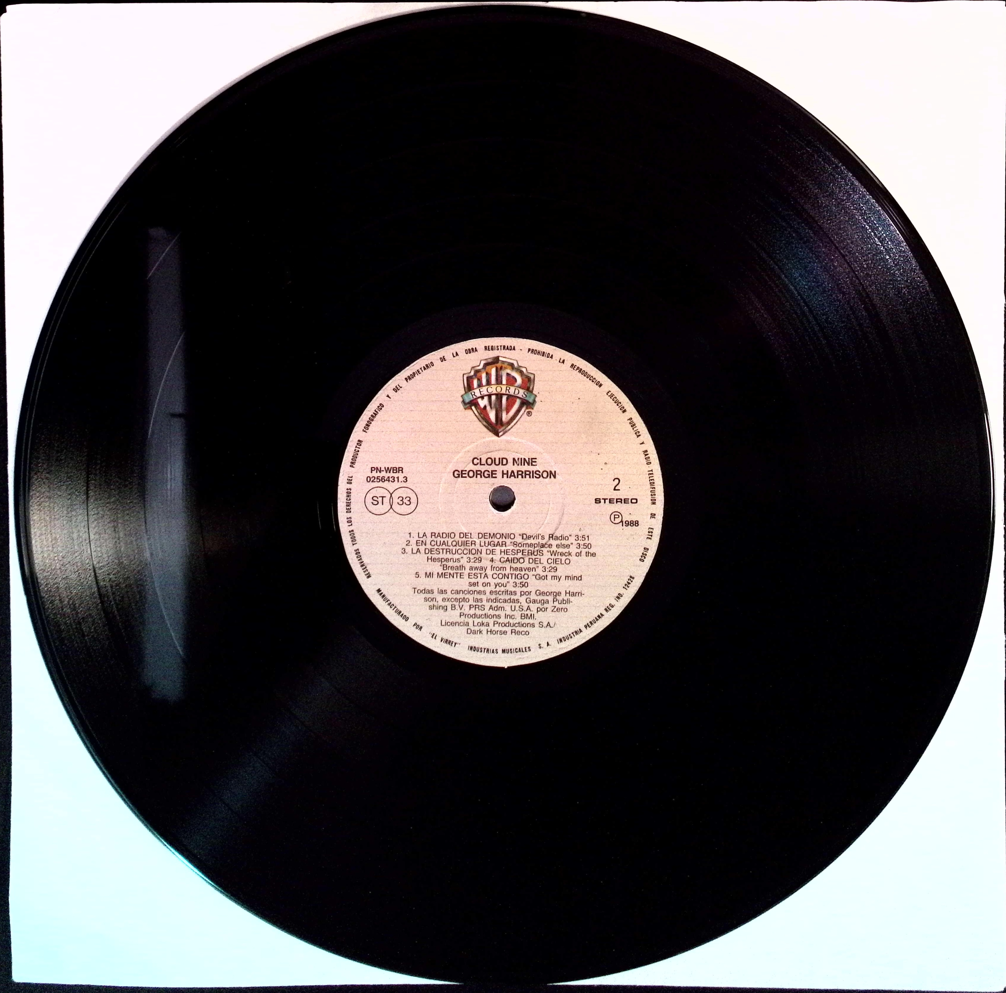 George Harrison - Cloud Nine (Peru)