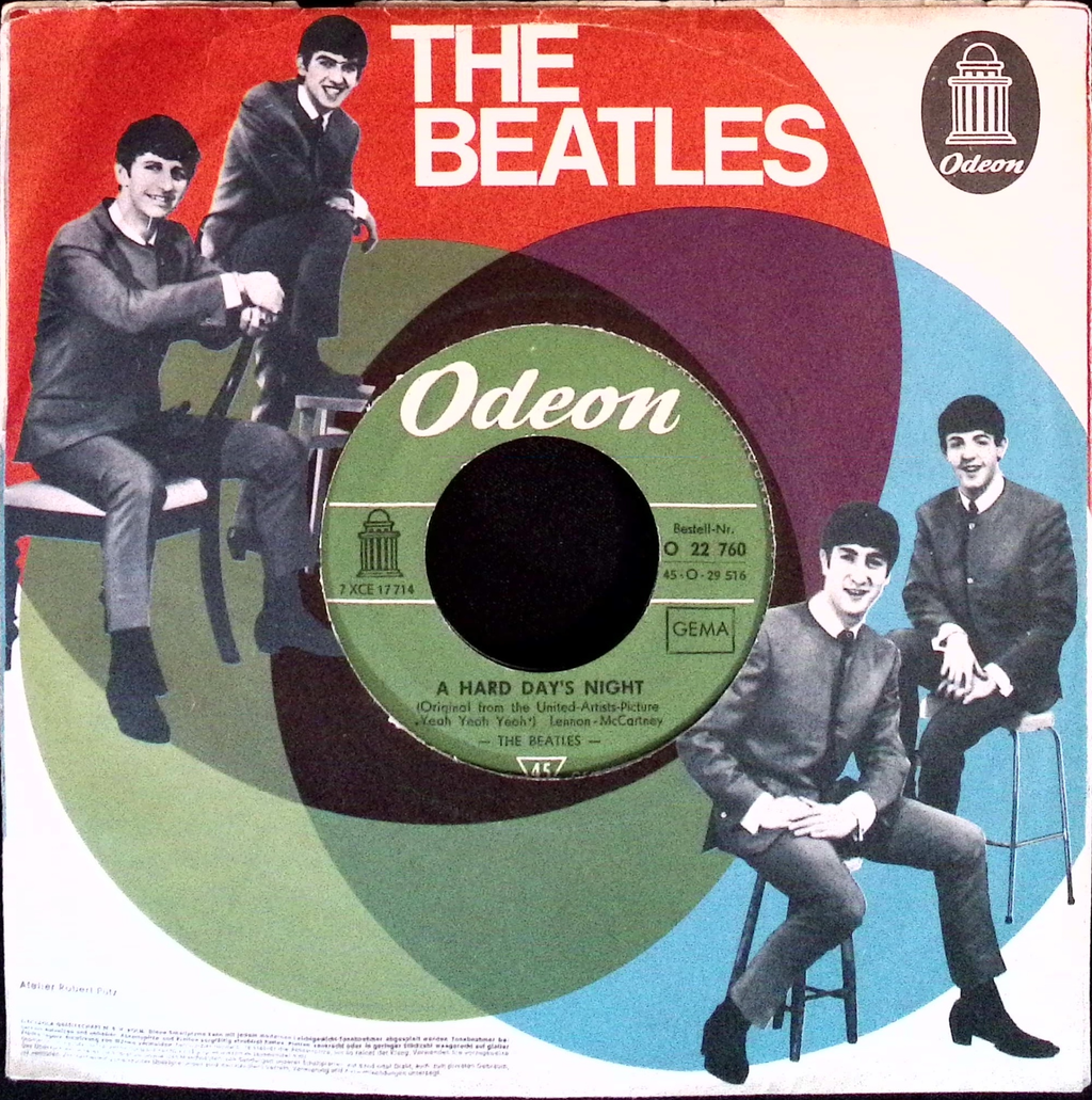 The Beatles - A Hard Day's Night / Things We Said Today (Germany)