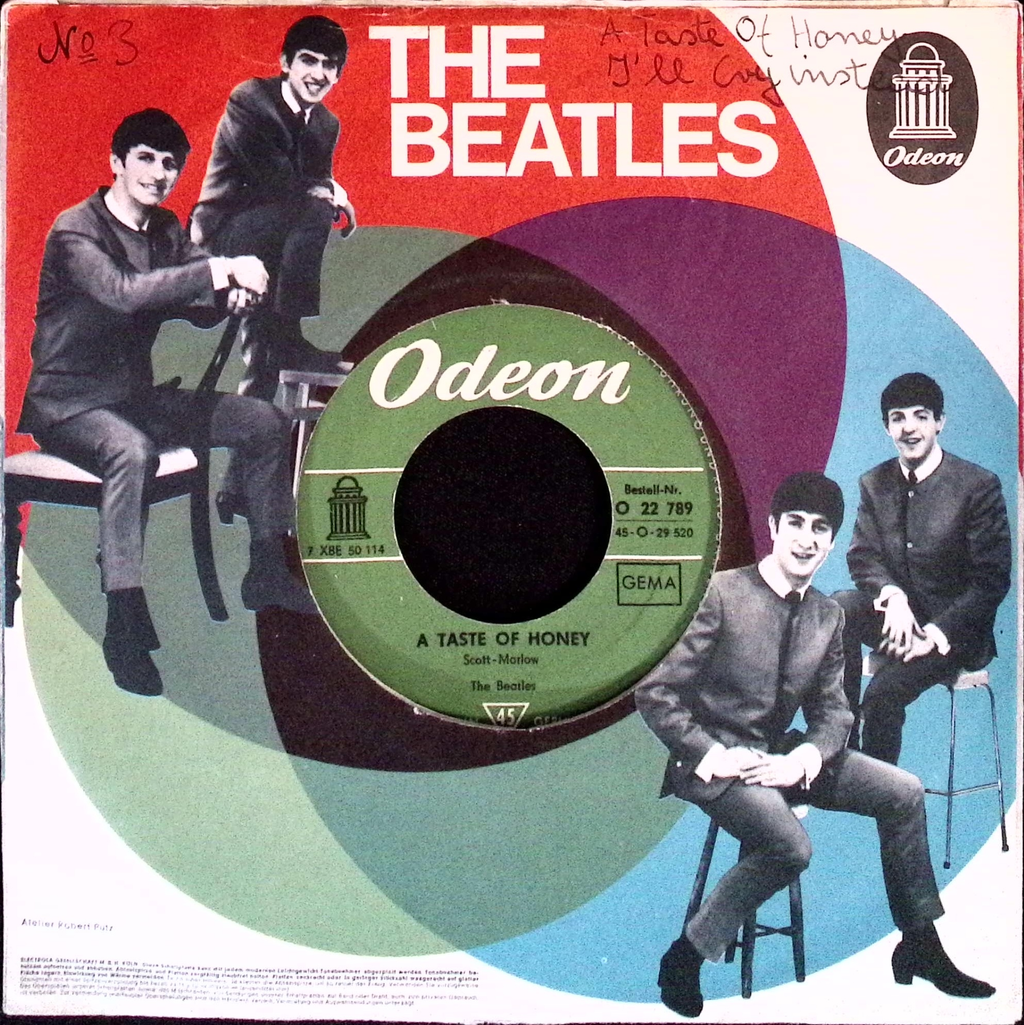 The Beatles - A Taste Of Honey / I'll Cry Instead (Germany)