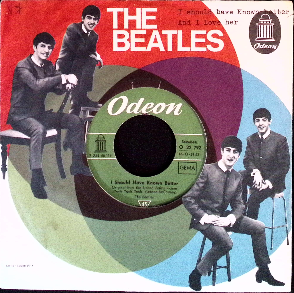 The Beatles - I Should Have Known Better / And I Love Her  (Germany)