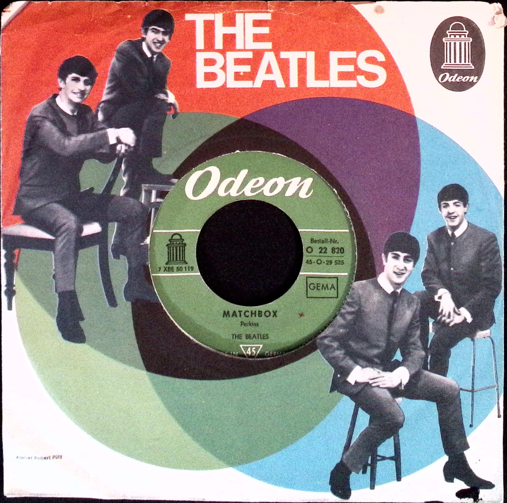 The Beatles - I Saw Here Standing There / Matchbox (Germany)