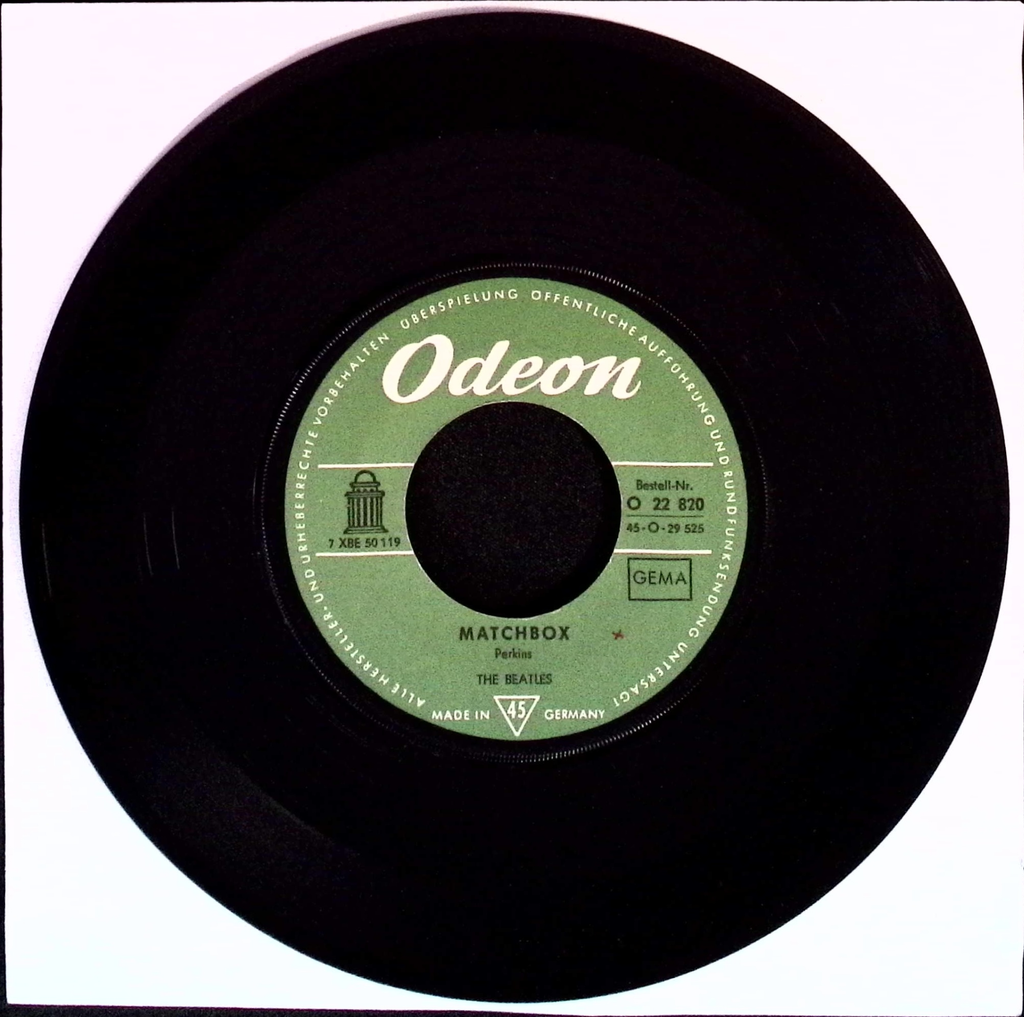 The Beatles - I Saw Here Standing There / Matchbox (Germany)