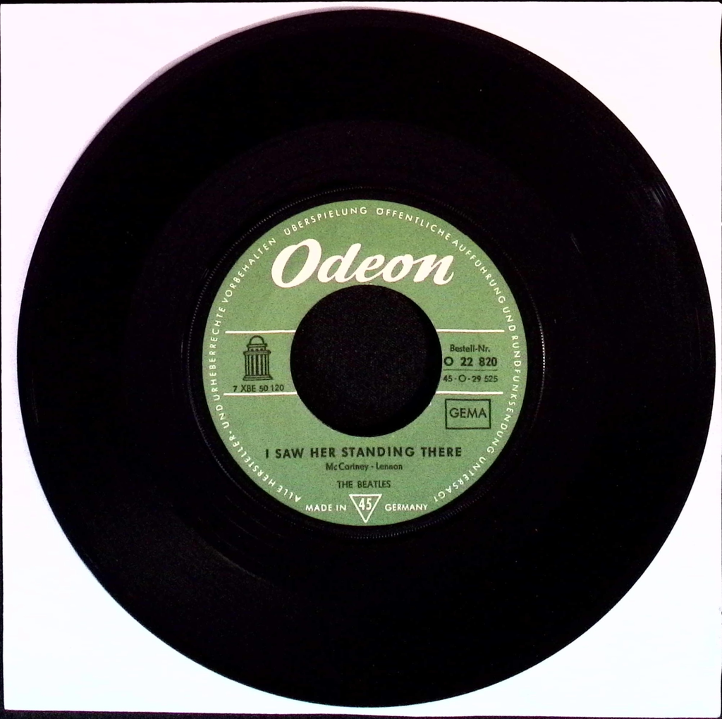 The Beatles - I Saw Here Standing There / Matchbox (Germany)