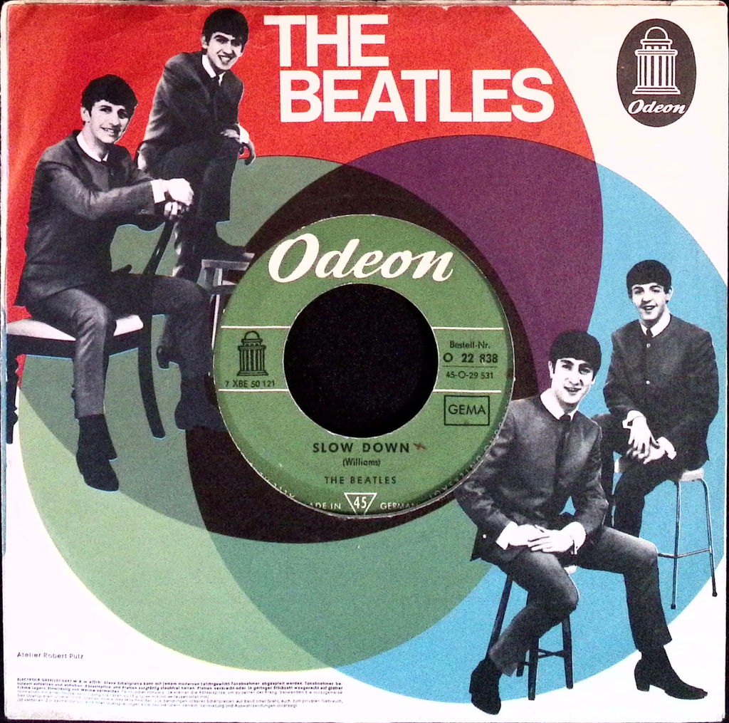 The Beatles - I'm Happy Just To Dance With You / Slow Down (Germany)