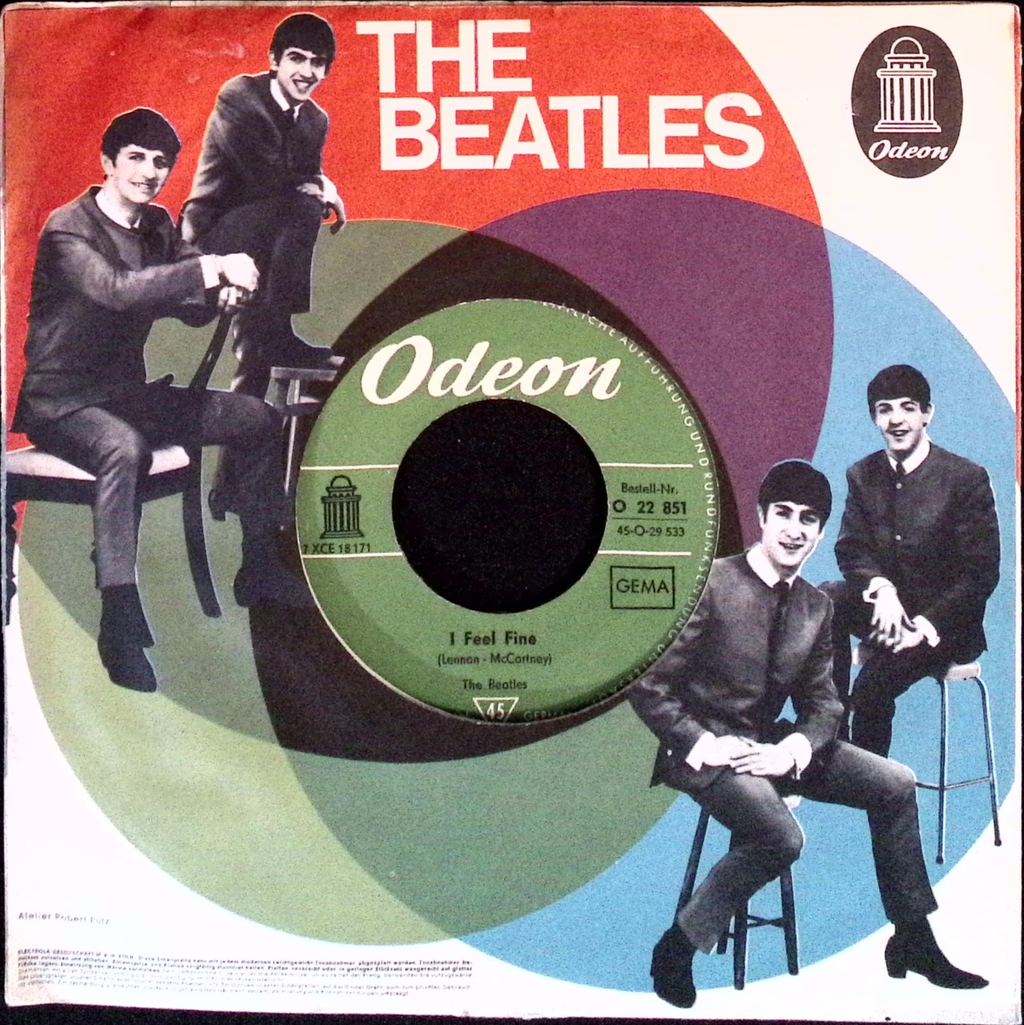 The Beatles - I Feel FIne / She's A Woman (Germany)
