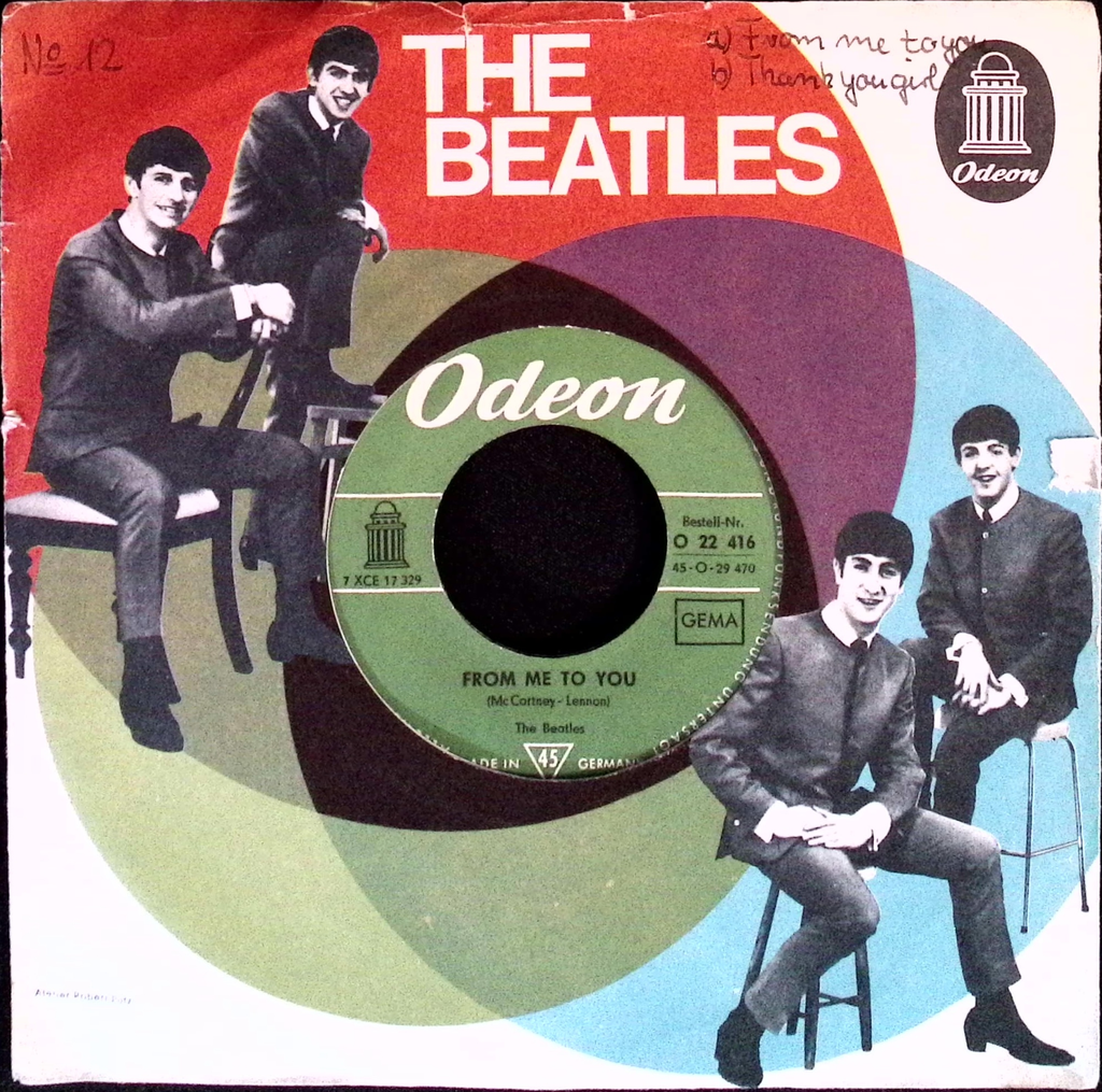 The Beatles - From Me To You / Thank You Girl (Germany)