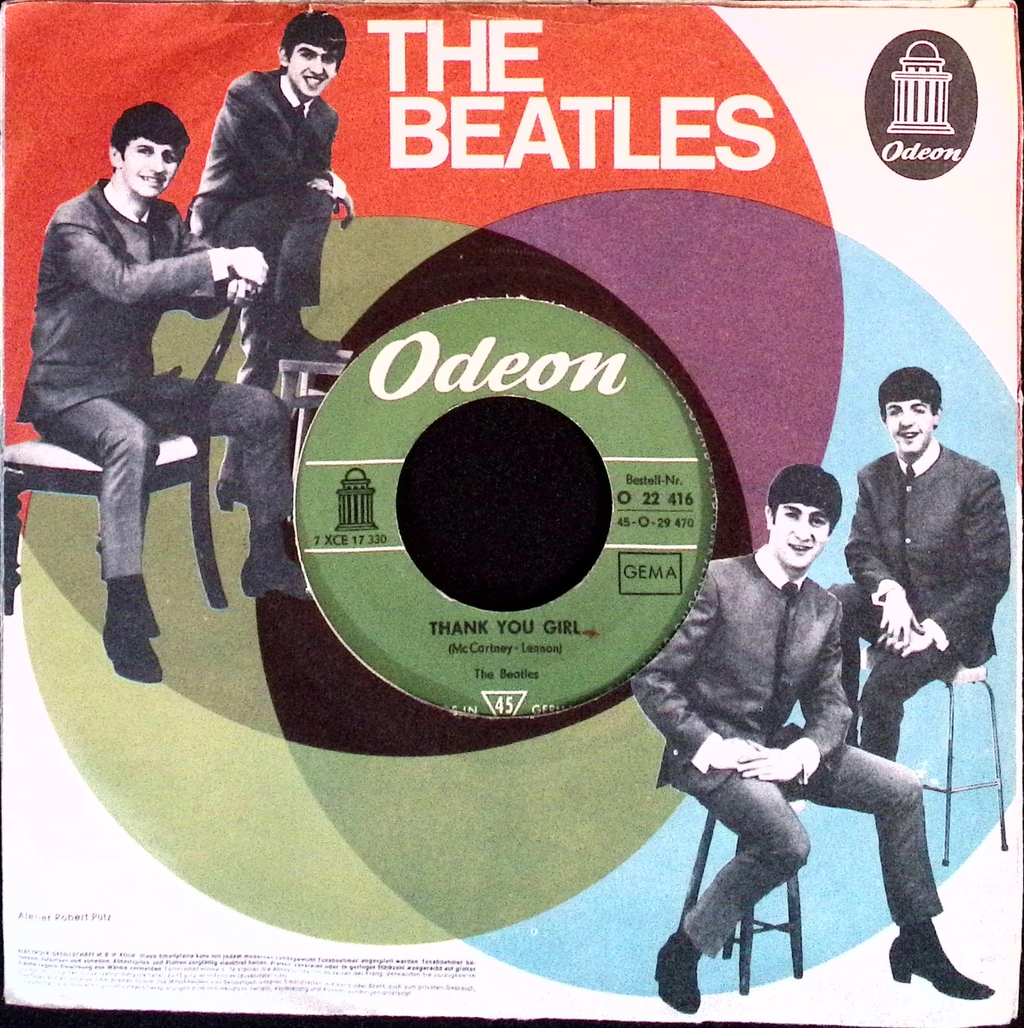 The Beatles - From Me To You / Thank You Girl (Germany)
