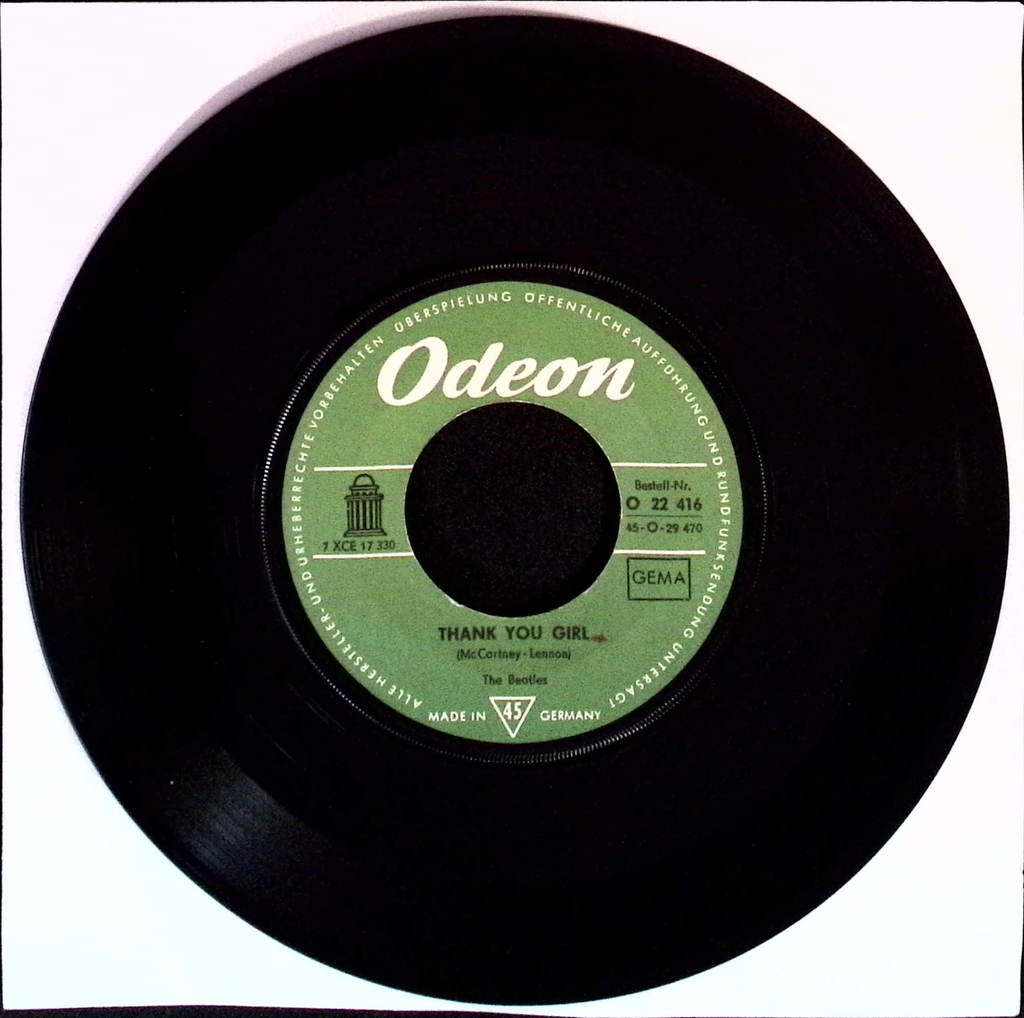 The Beatles - From Me To You / Thank You Girl (Germany)