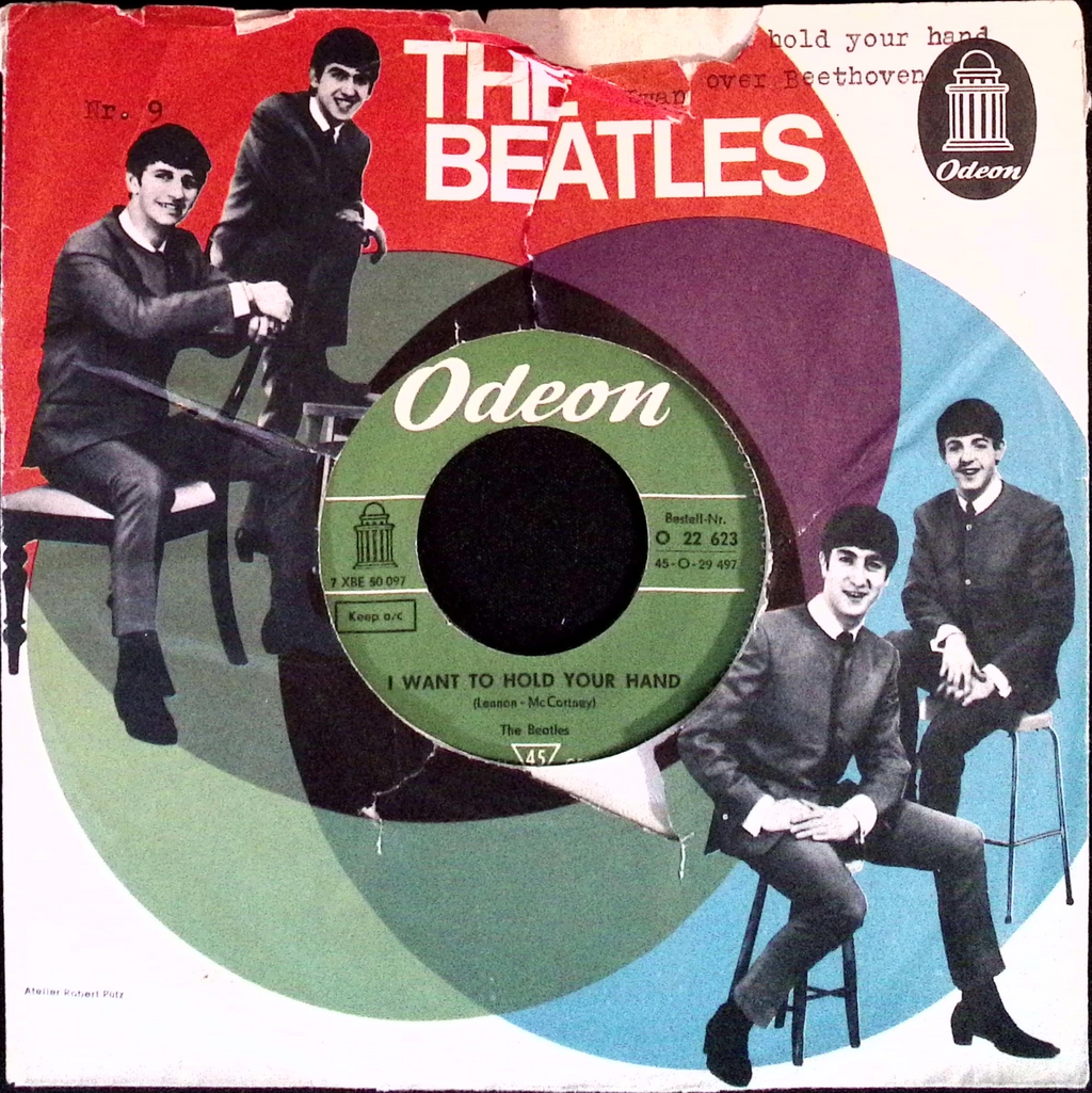The Beatles - I Want To Hold Your Hand / Roll Over Beethoven (Germany)