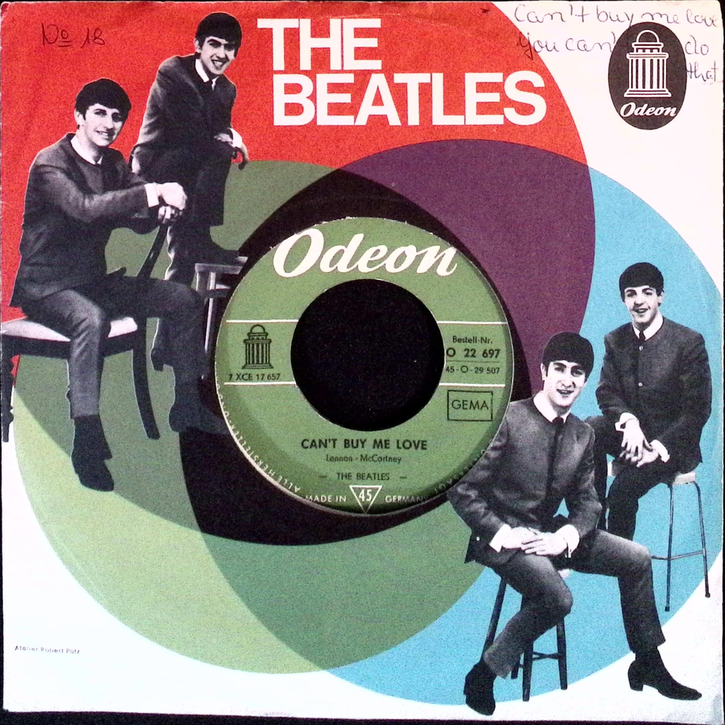 The Beatles - Can't Buy Me Love / You Can't Do That (Germany)