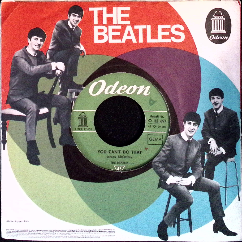 The Beatles - Can't Buy Me Love / You Can't Do That (Germany)