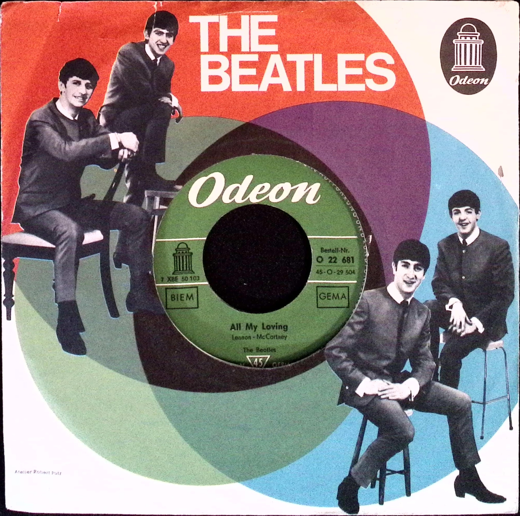 The Beatles - All My Loving / I Wanna Be Your Man (Germany)