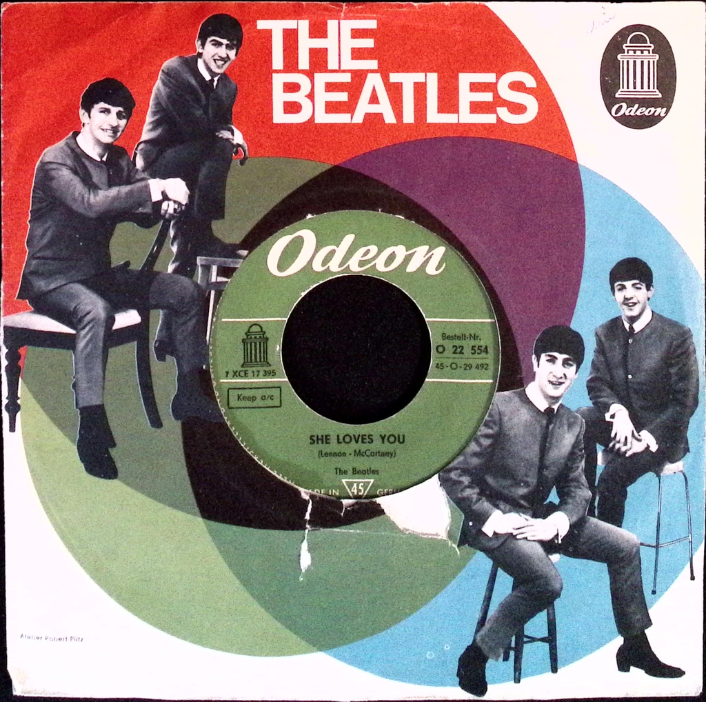 The Beatles - She Loves You / I'll Get You (Germany)
