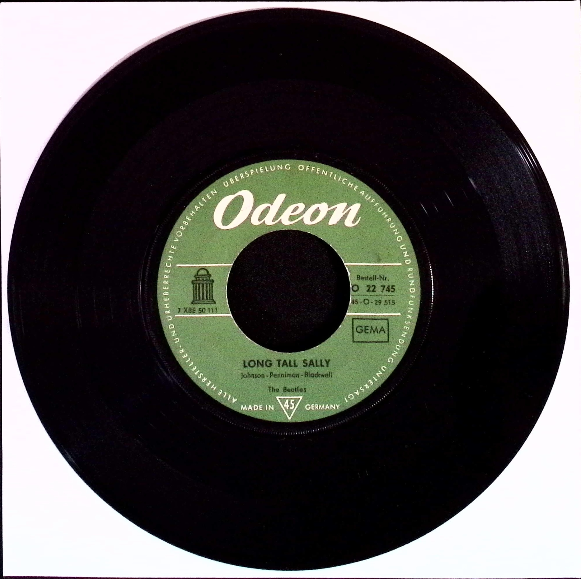 The Beatles - Long Tall Sally / I Call Your Name (Germany)
