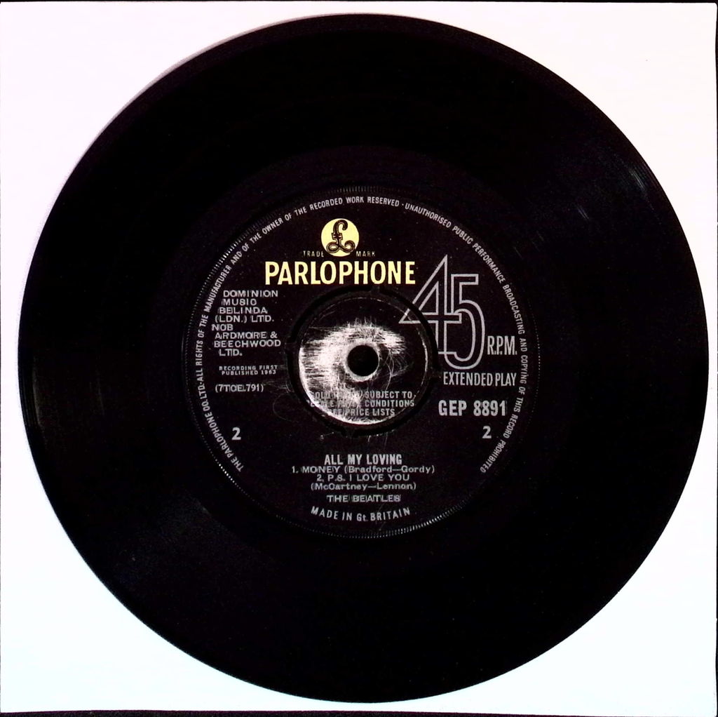 The Beatles - All My Loving (UK)