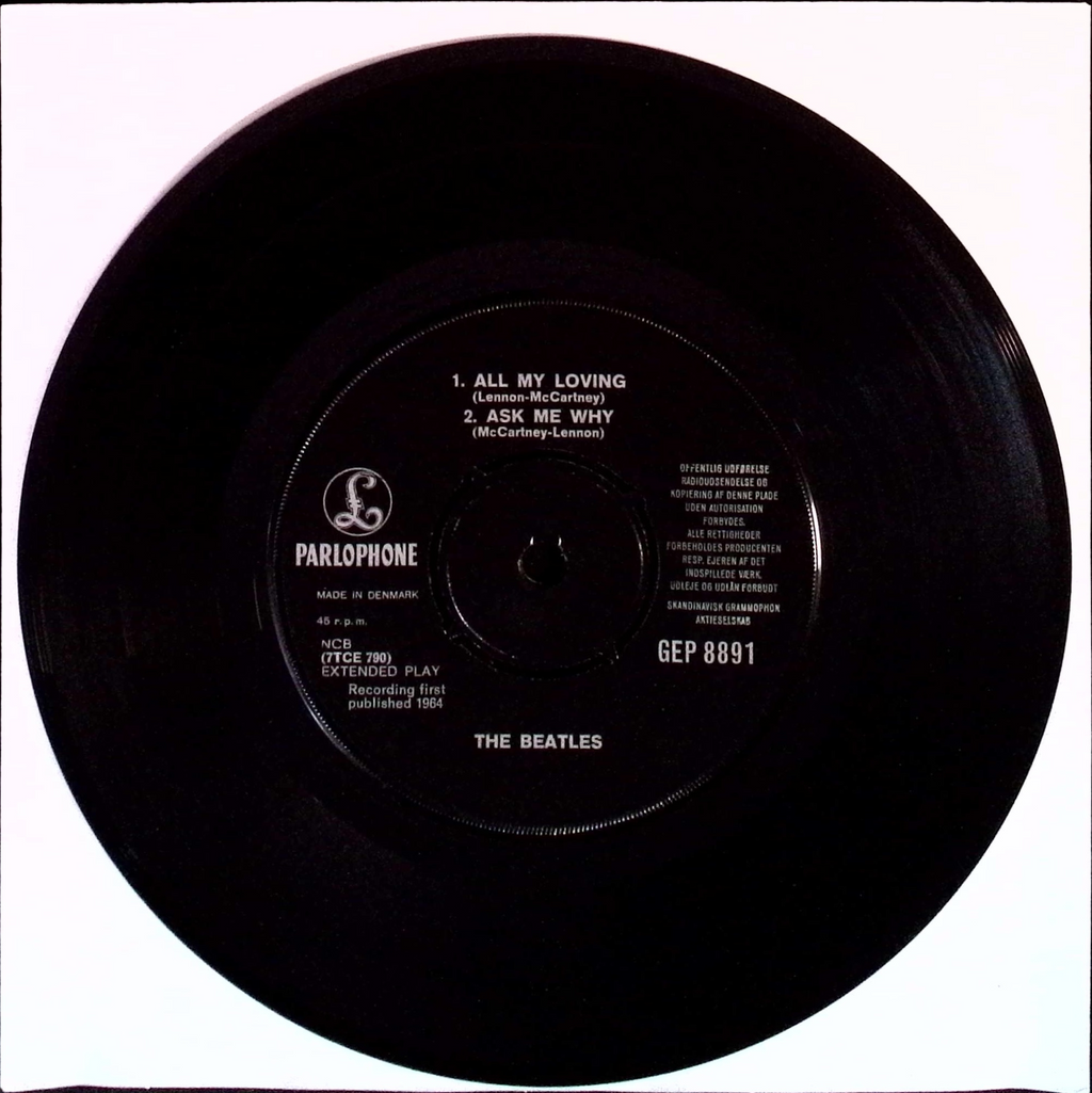 The Beatles - All My Loving (Denmark)