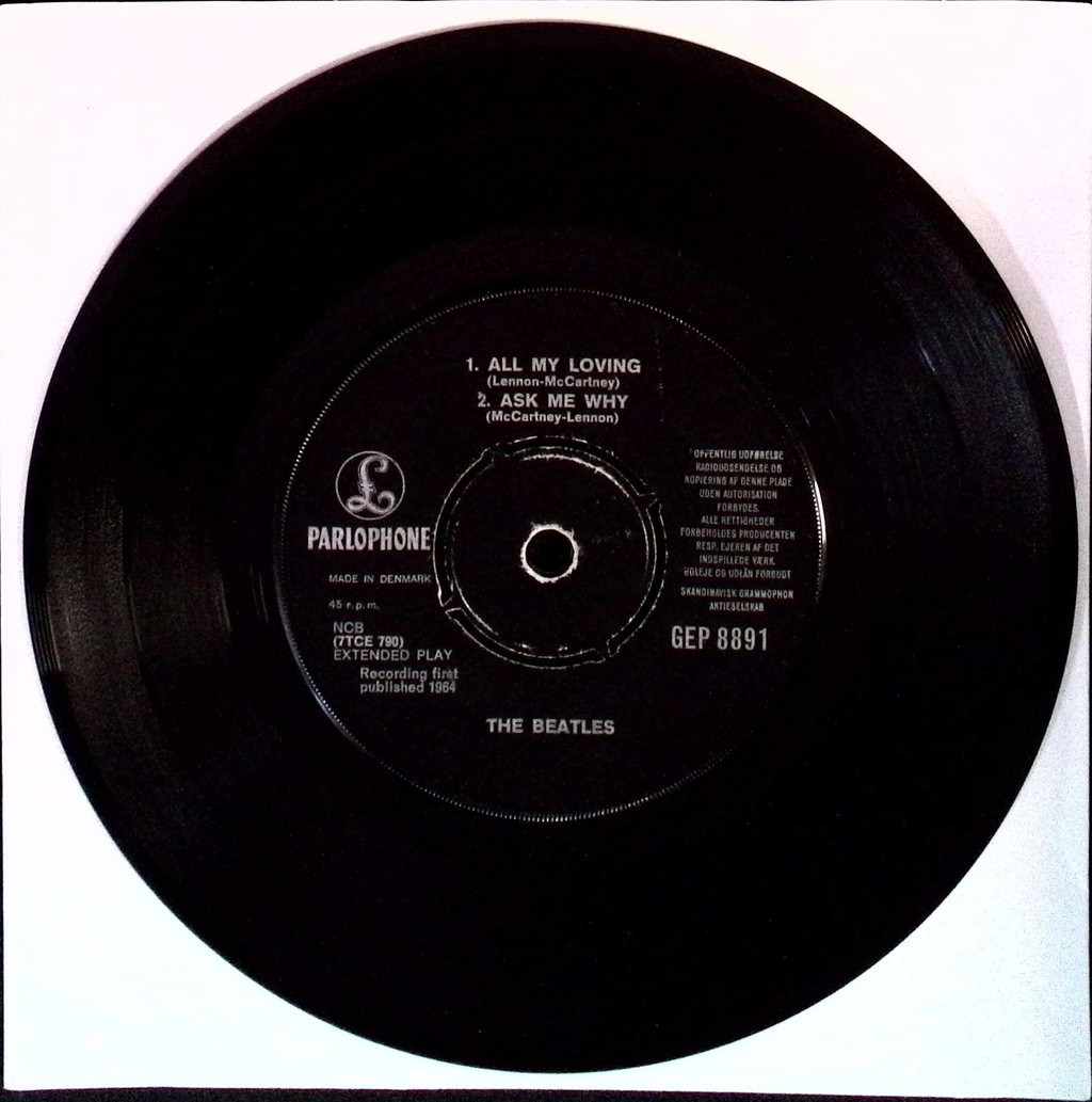 The Beatles - All My Loving (Denmark)
