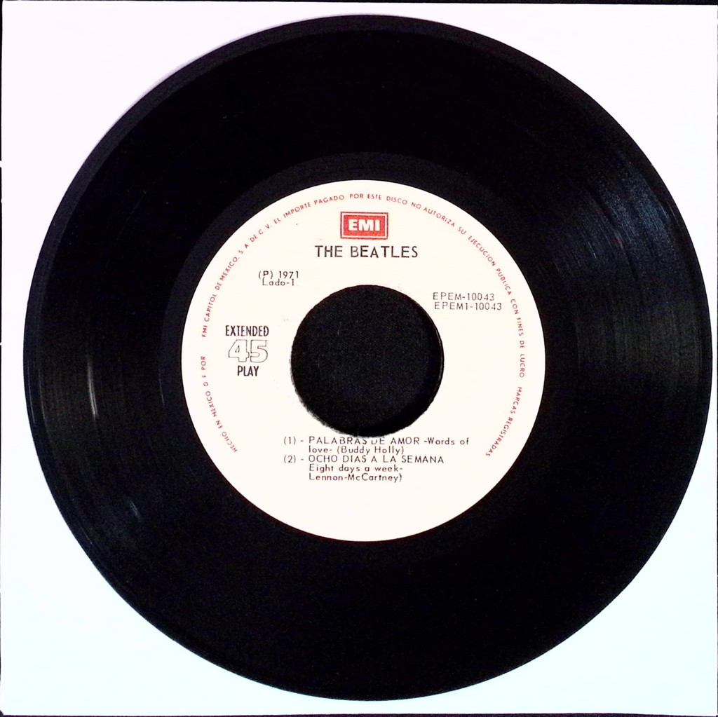 The Beatles - Palabras De Amor (Mexico)