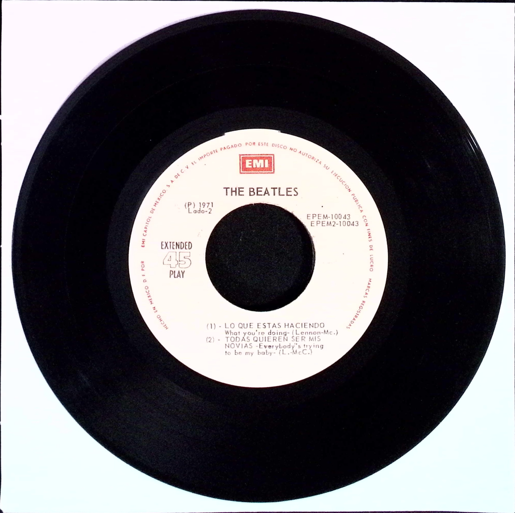 The Beatles - Palabras De Amor (Mexico)