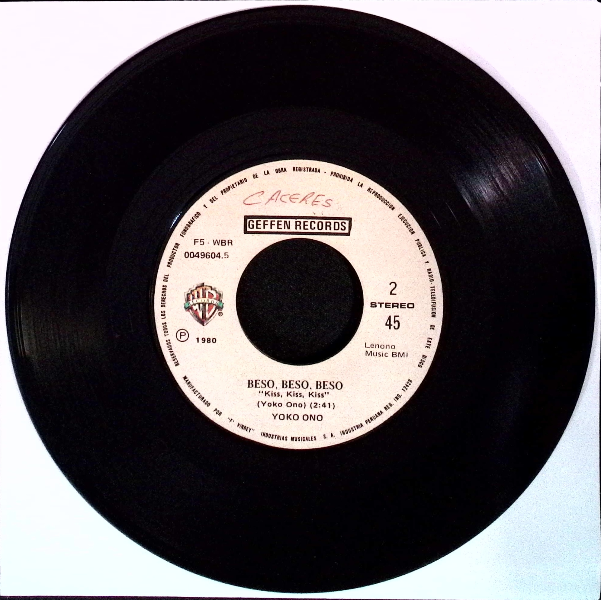 John Lennon - (Just Like) Starting over (Peru)